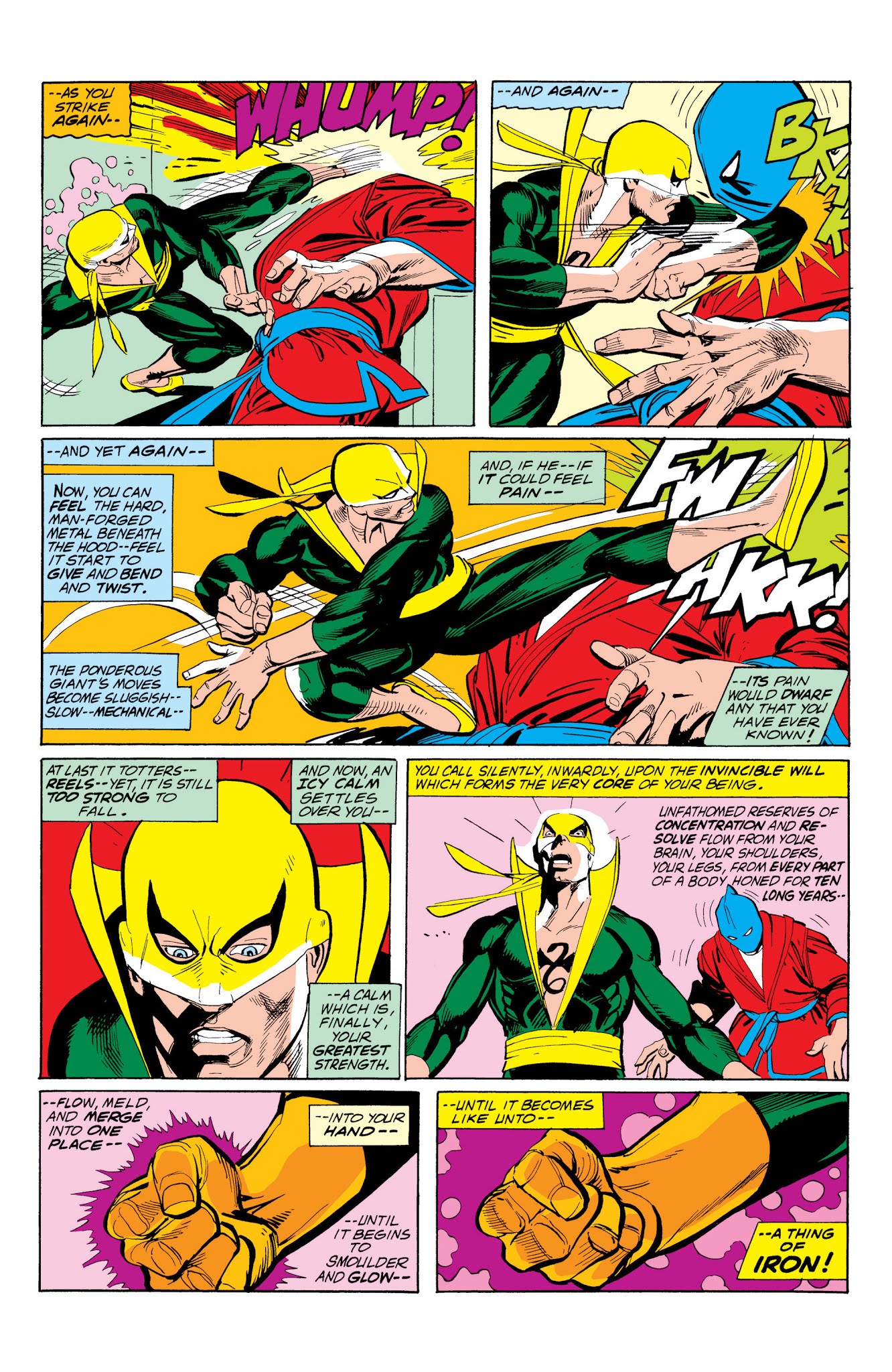 Read online Marvel Masterworks: Iron Fist comic -  Issue # TPB 1 (Part 1) - 24
