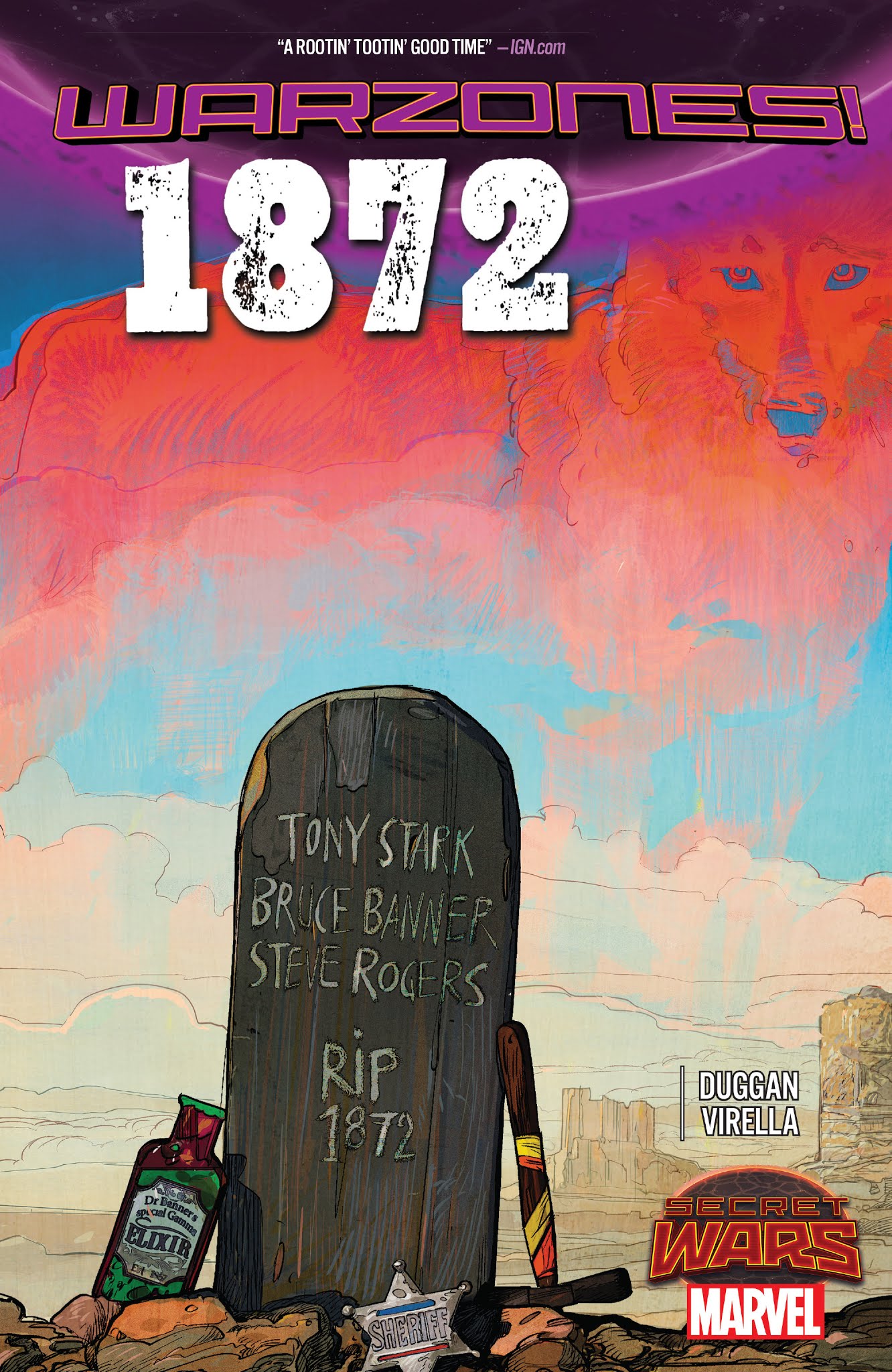 Read online Marvel 1872: Warzones! comic -  Issue # TPB - 1
