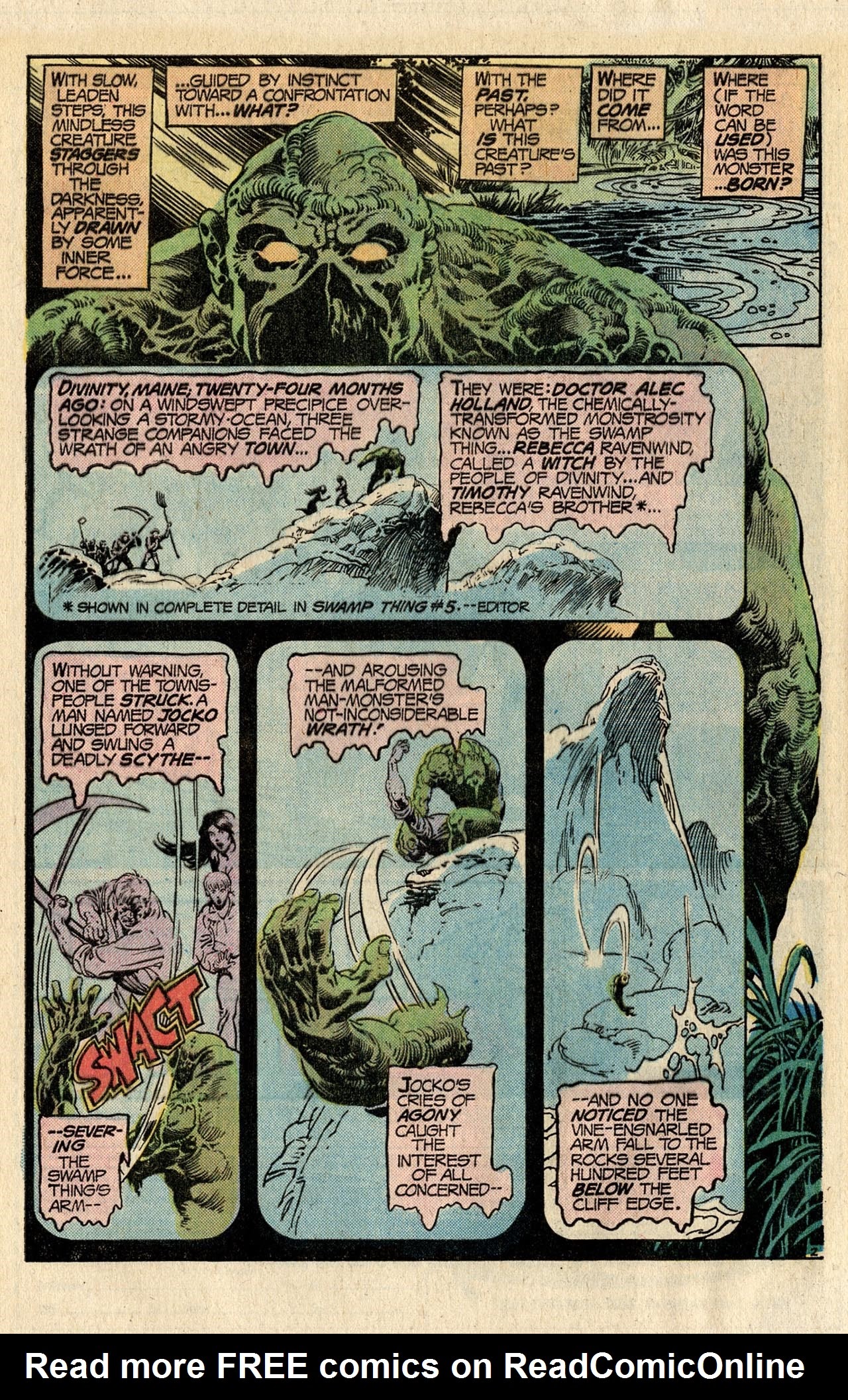 Read online Swamp Thing (1972) comic -  Issue #19 - 4