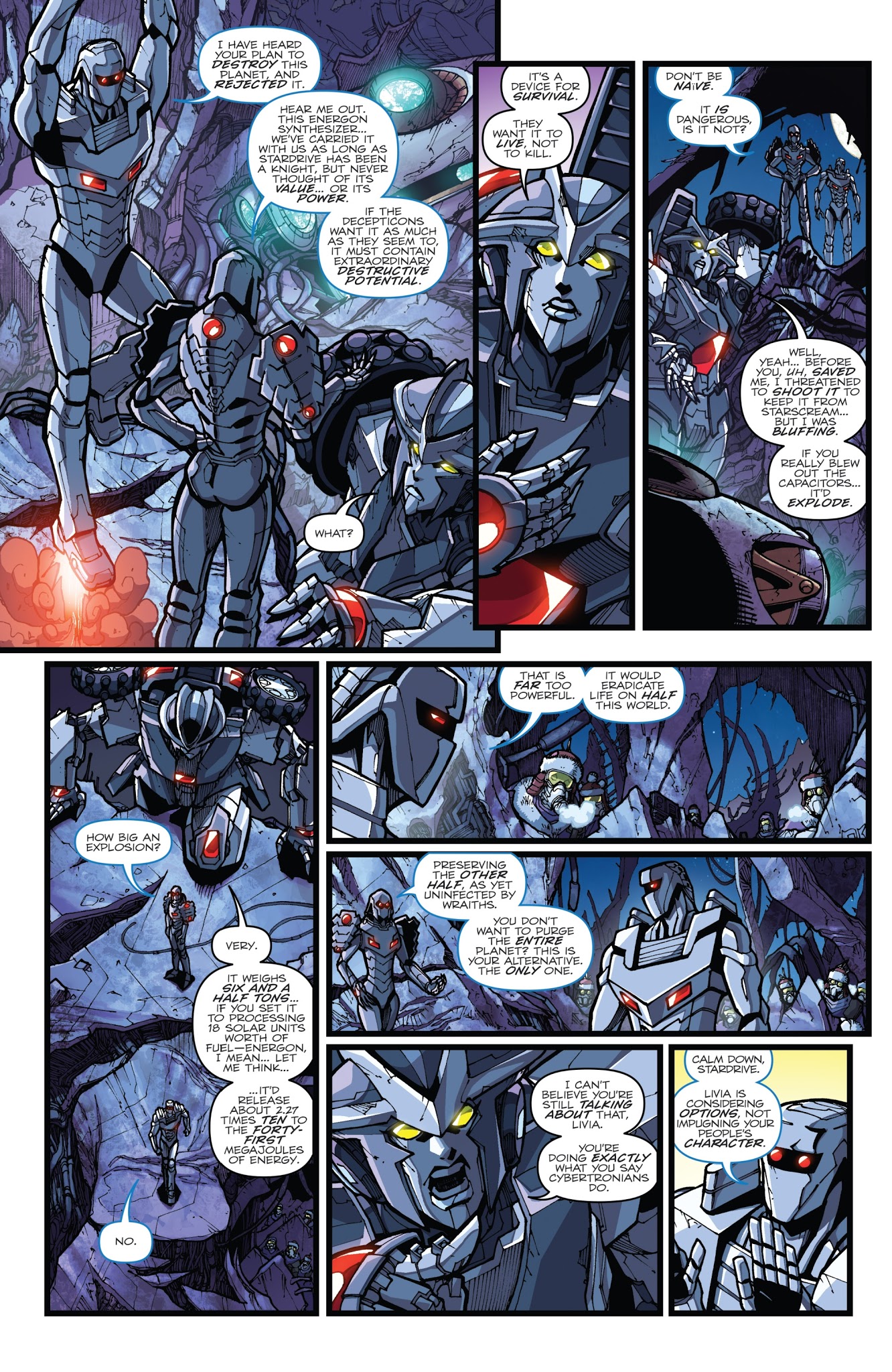 Read online ROM vs. Transformers: Shining Armor comic -  Issue #4 - 12