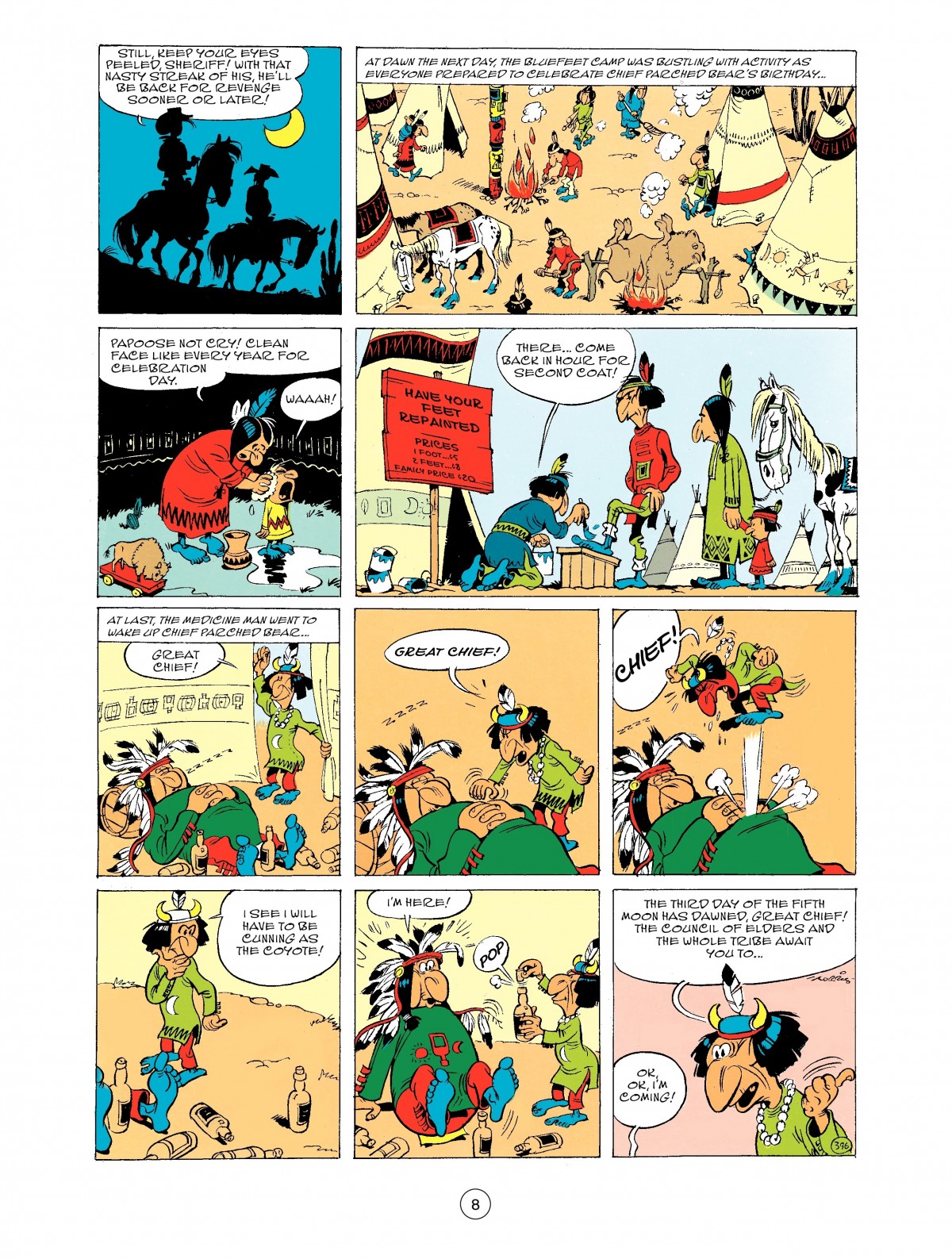 Read online A Lucky Luke Adventure comic -  Issue #43 - 8
