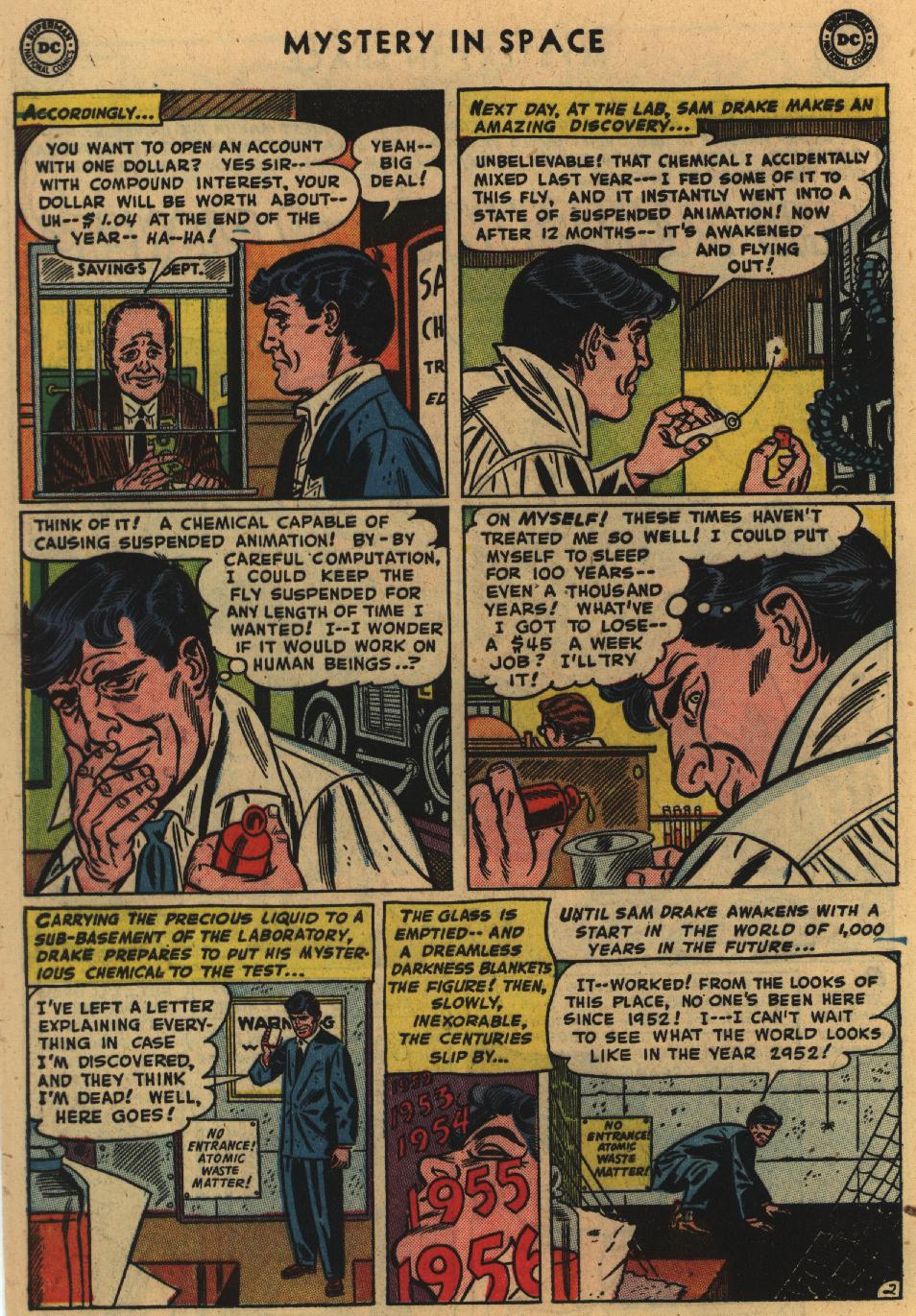 Read online Mystery in Space (1951) comic -  Issue #12 - 12