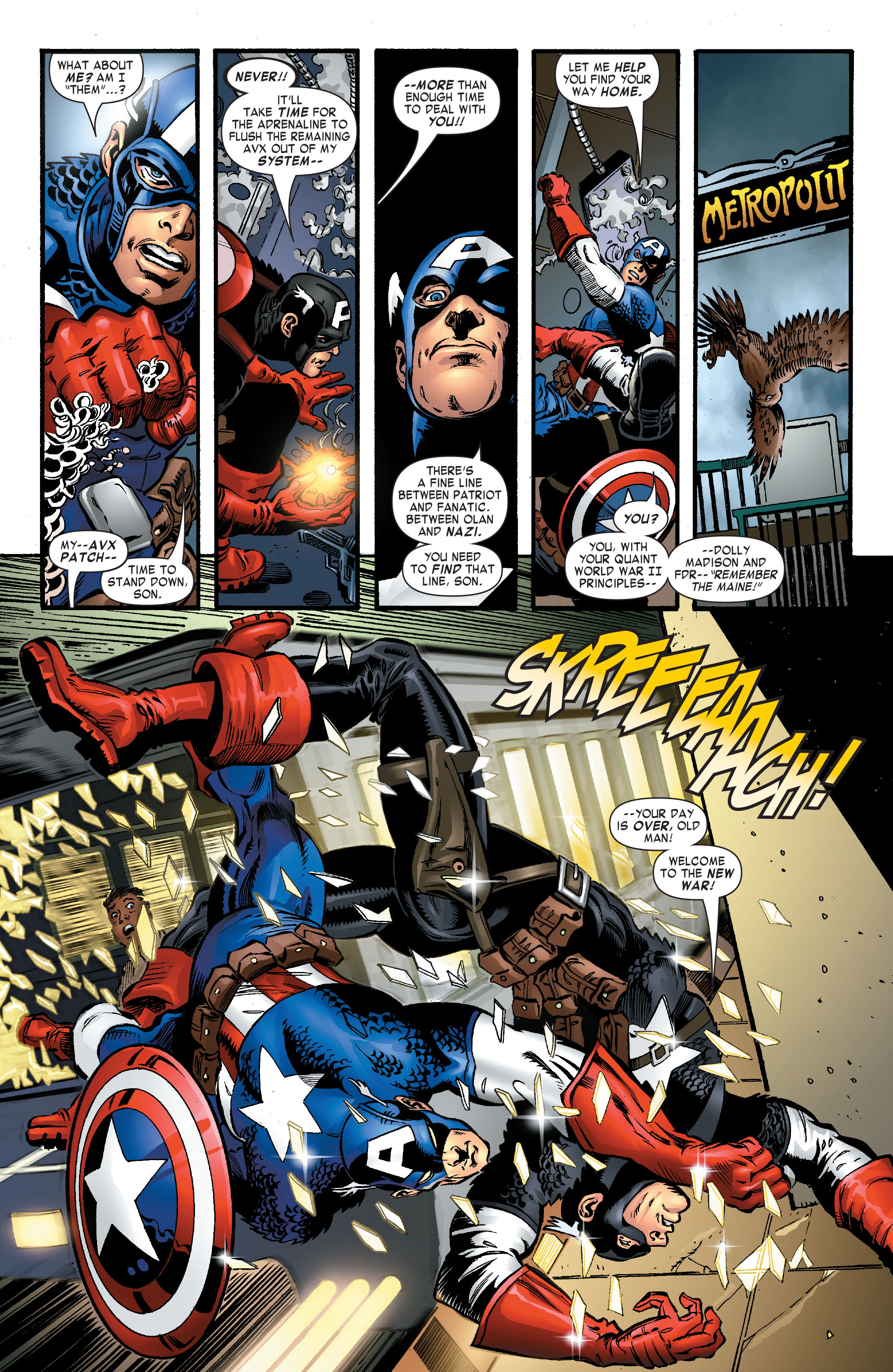 Read online Captain America & the Falcon comic -  Issue #14 - 18