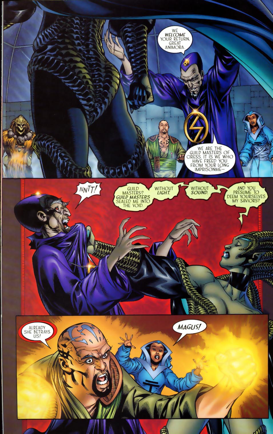 Read online Mystic comic -  Issue #10 - 11