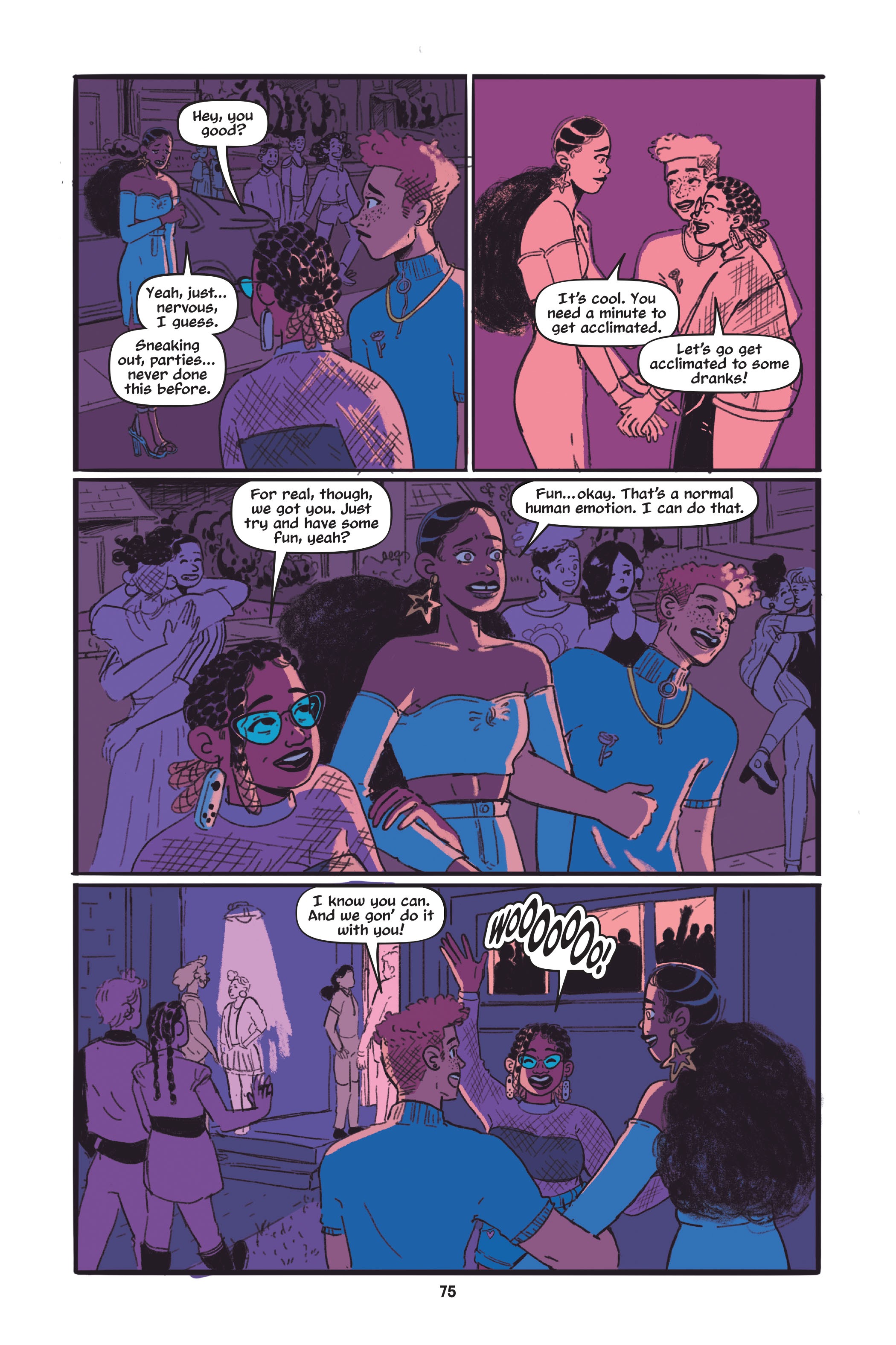 Read online Nubia: Real One comic -  Issue # TPB (Part 1) - 75