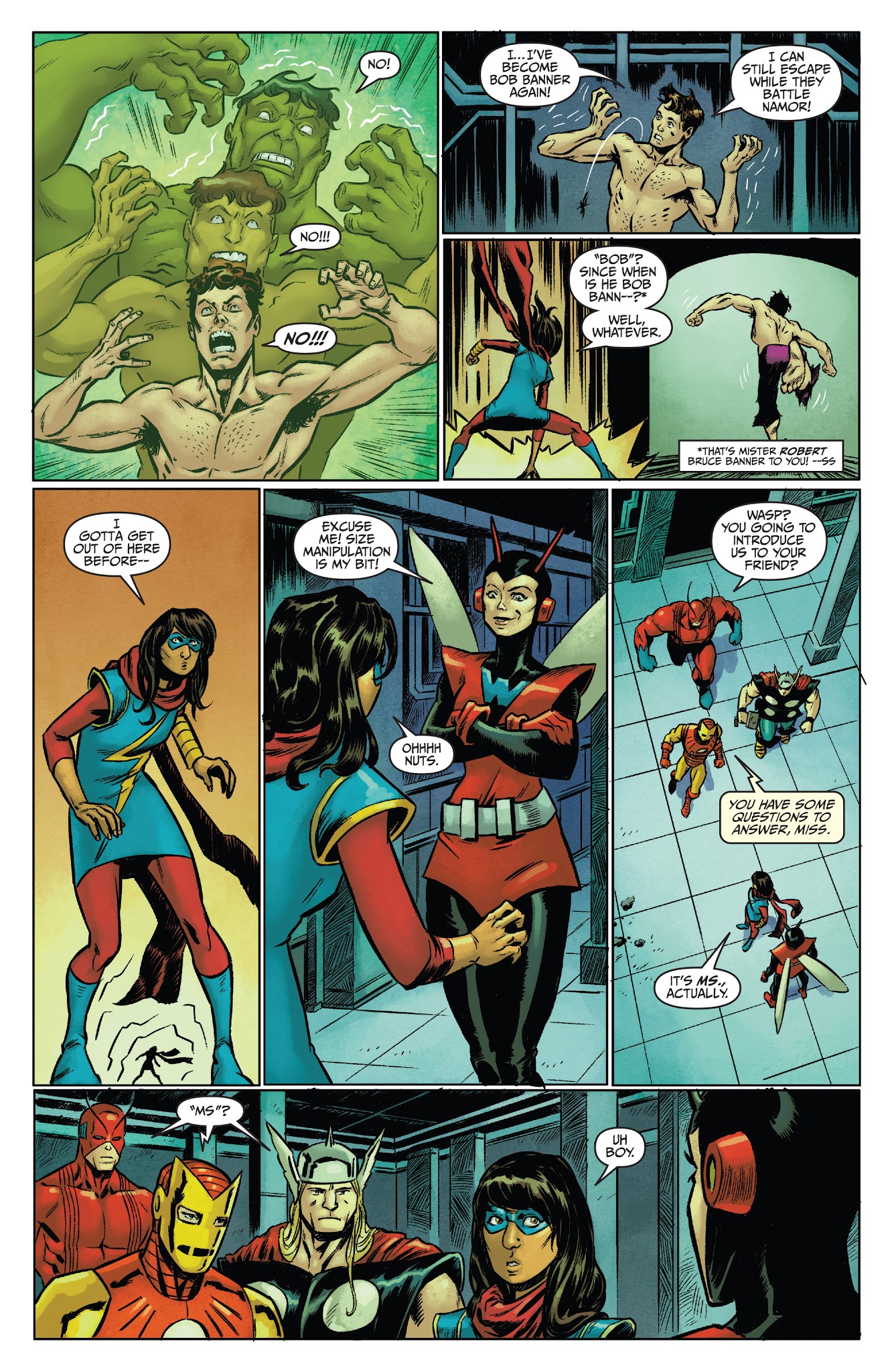 Read online Avengers: Back To Basics comic -  Issue #5 - 8