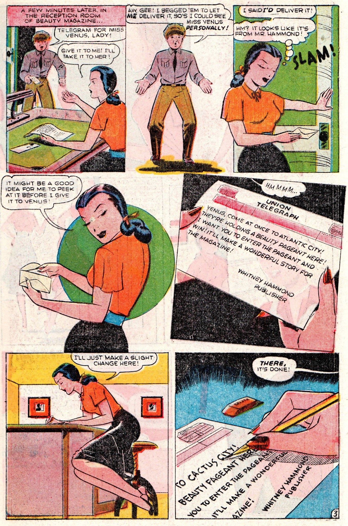 Read online Venus (1948) comic -  Issue #2 - 5