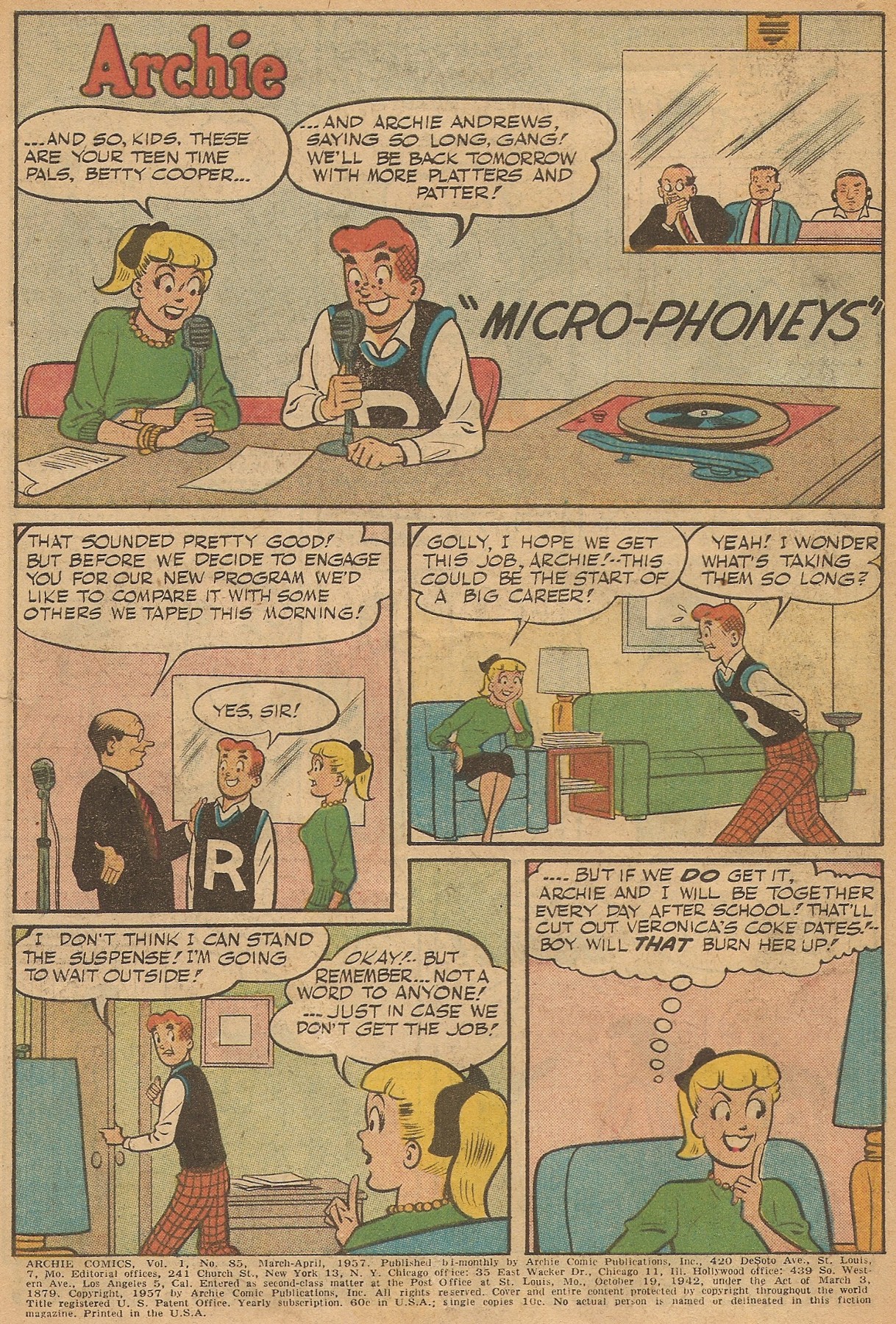 Read online Archie Comics comic -  Issue #085 - 3