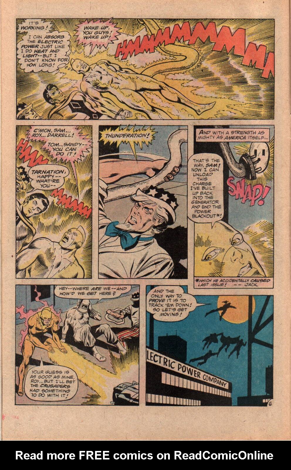 Read online Freedom Fighters (1976) comic -  Issue #9 - 10