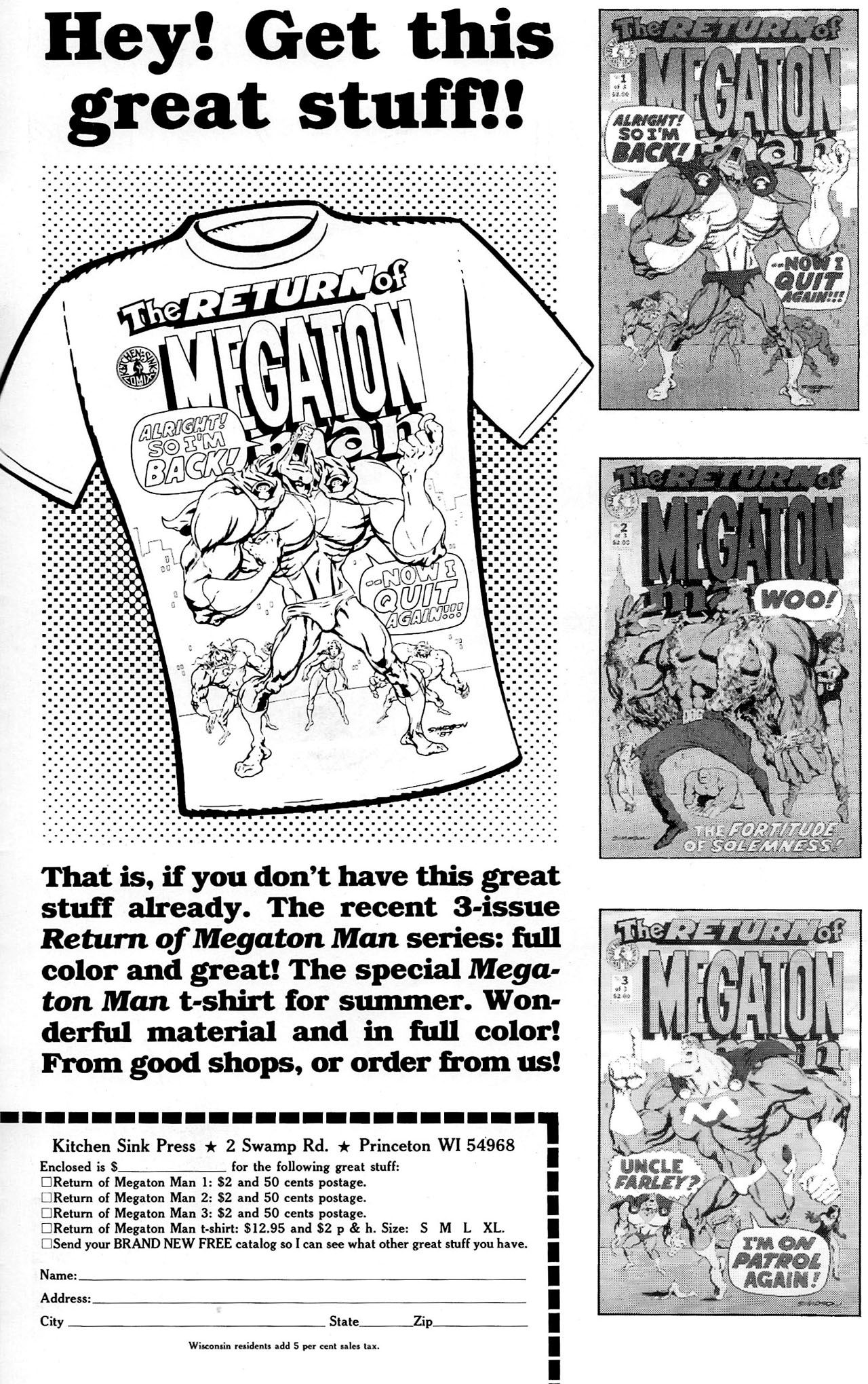 Read online Megaton Man Meets The Uncatergorizable X-Them comic -  Issue # Full - 35