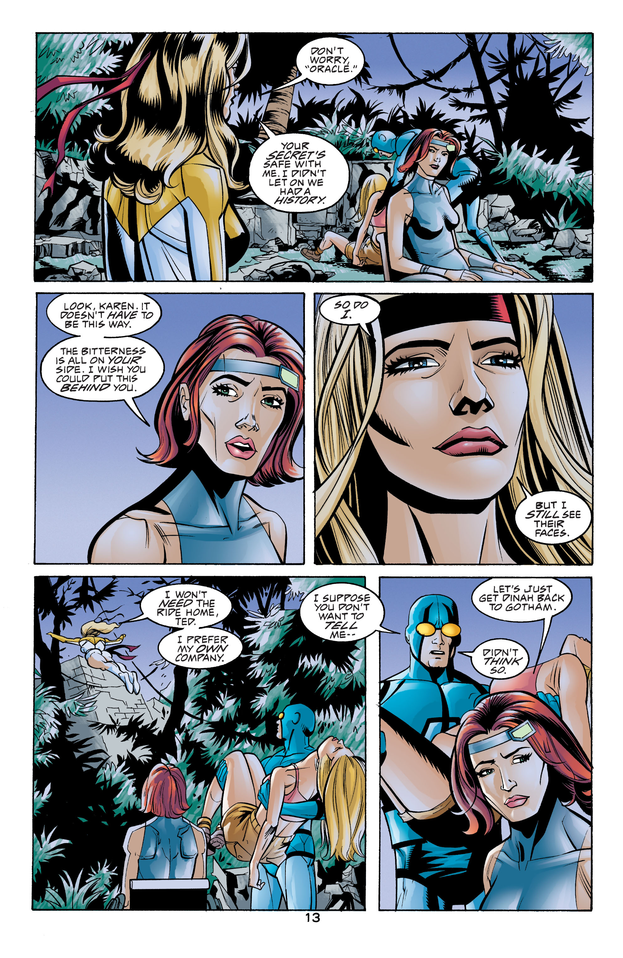 Read online Birds of Prey (1999) comic -  Issue #35 - 13