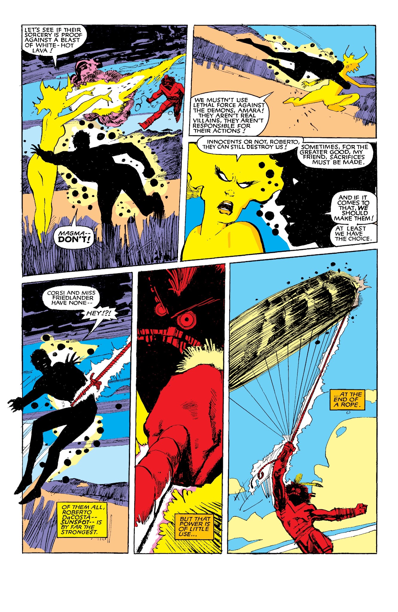 Read online The New Mutants: Demon Bear comic -  Issue # TPB - 65