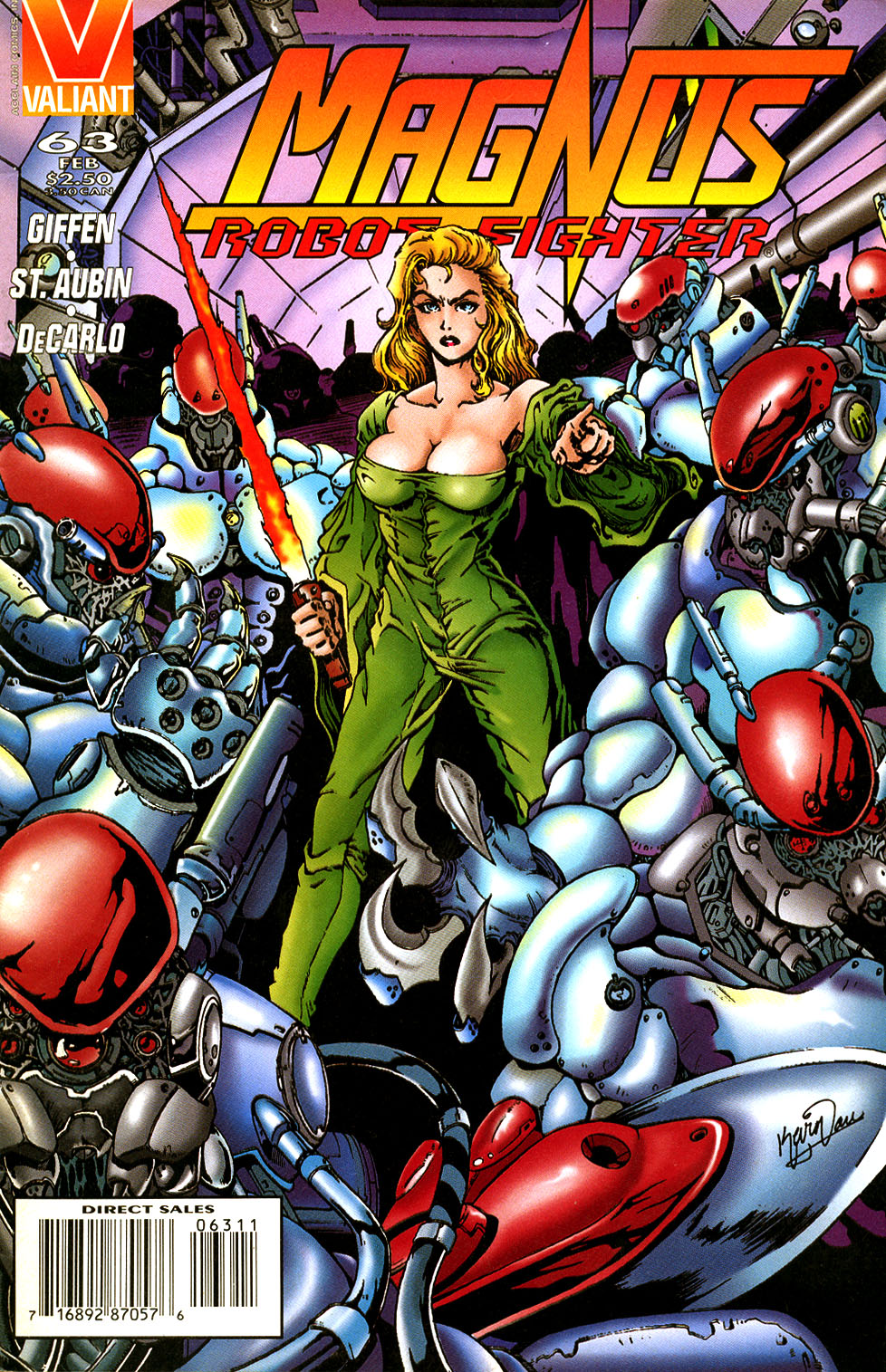 Read online Magnus Robot Fighter (1991) comic -  Issue #63 - 1