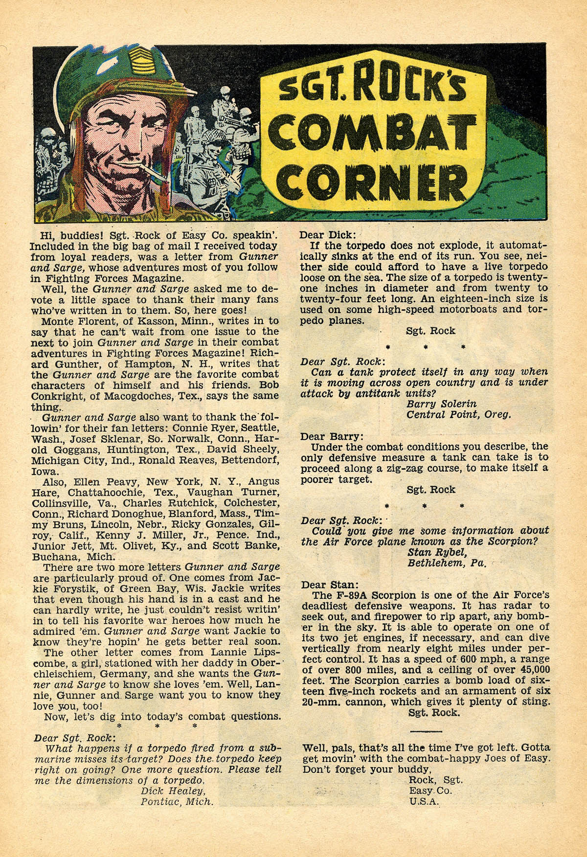 Read online Our Army at War (1952) comic -  Issue #96 - 26
