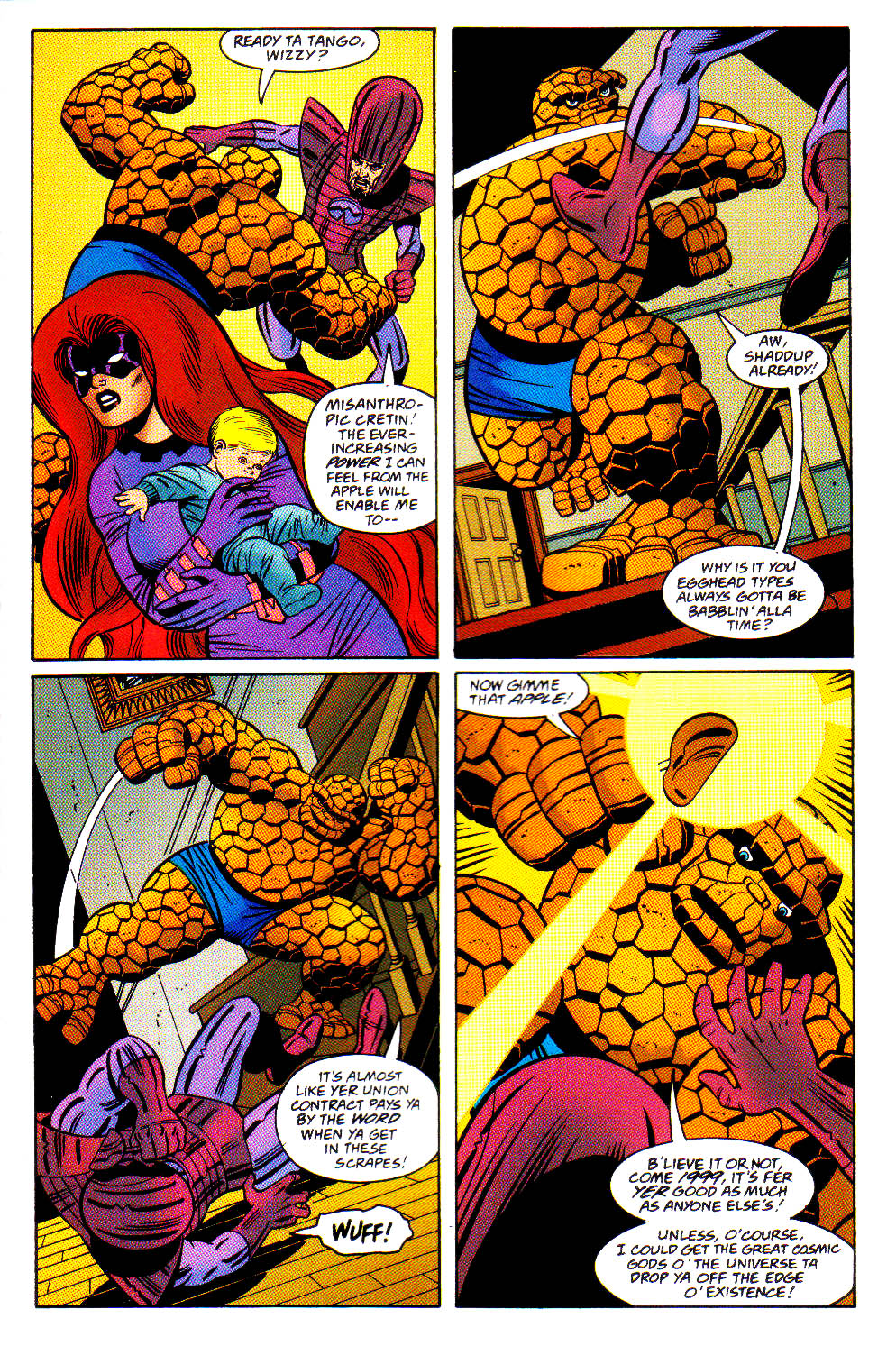 Read online Domination Factor: Fantastic Four comic -  Issue #3 - 9