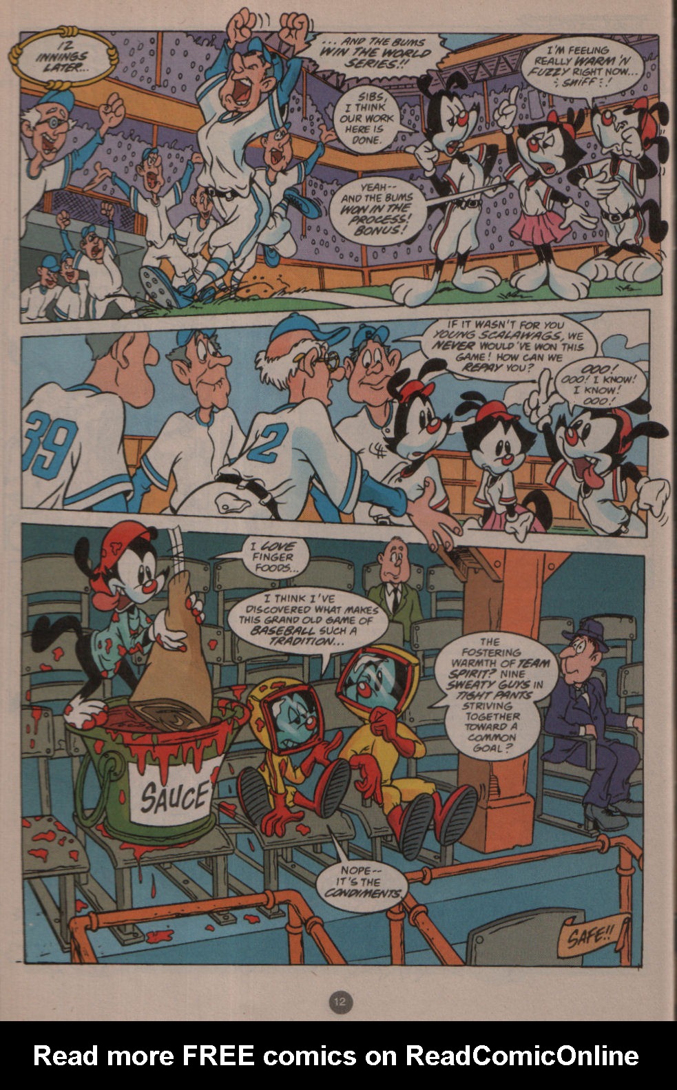 Read online Animaniacs comic -  Issue #24 - 11
