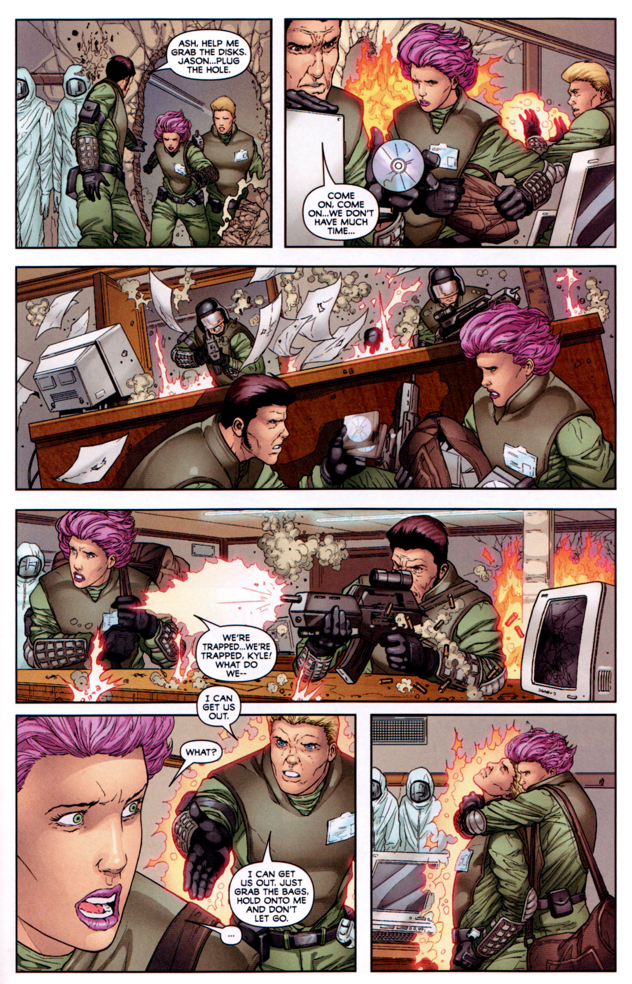 Read online Helios: Under the Gun comic -  Issue #3 - 22