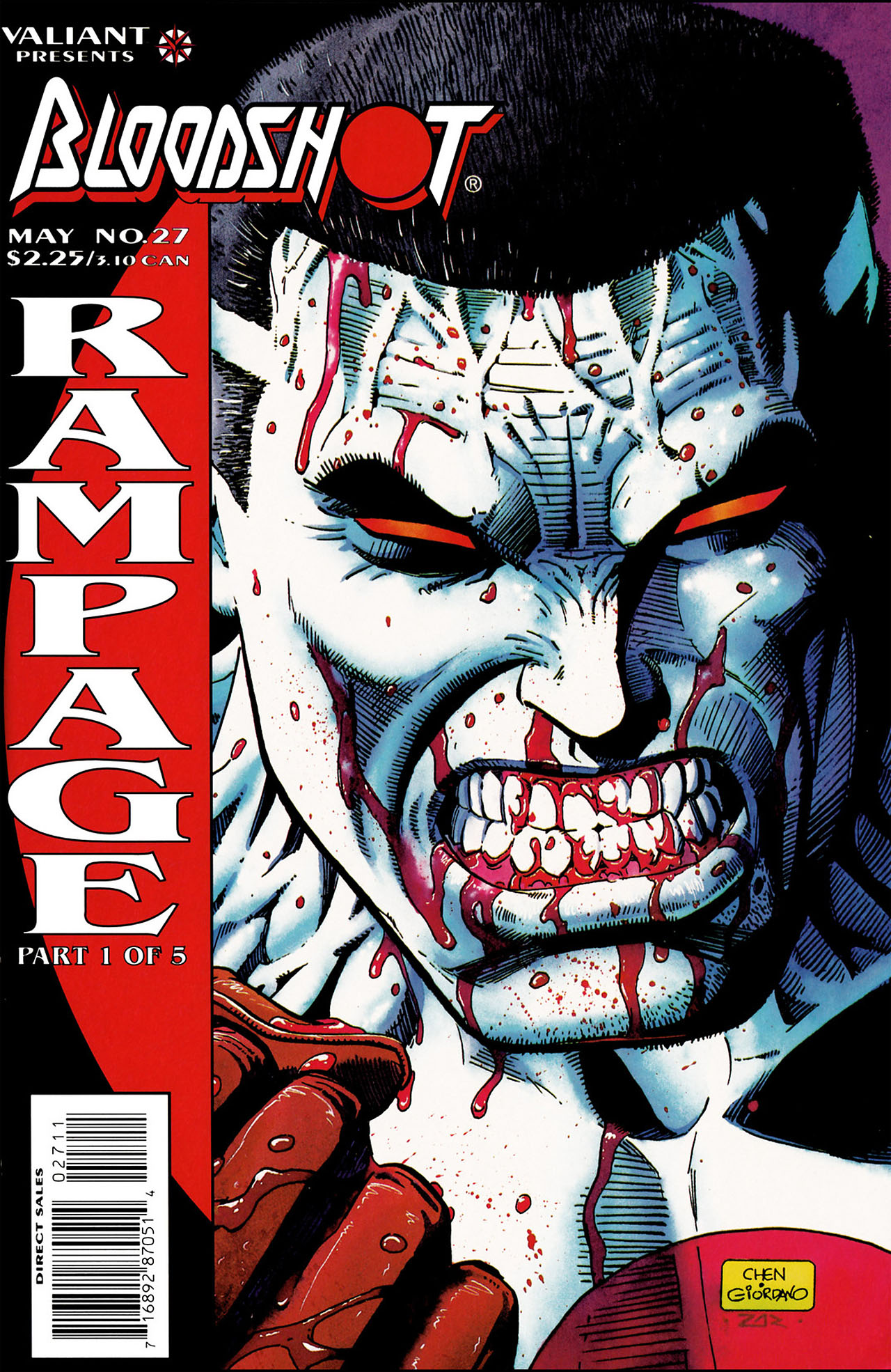 Read online Bloodshot (1993) comic -  Issue #27 - 1