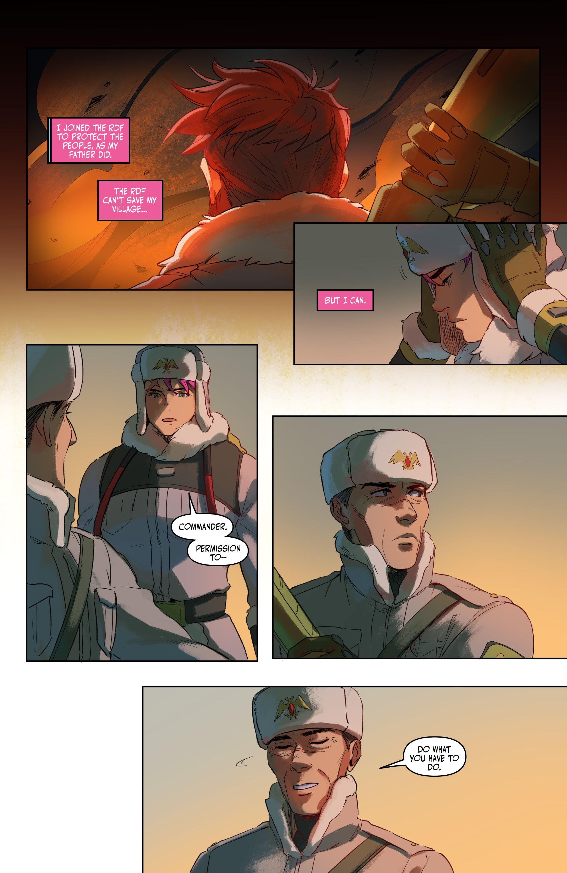Read online Overwatch: New Blood comic -  Issue #4 - 7