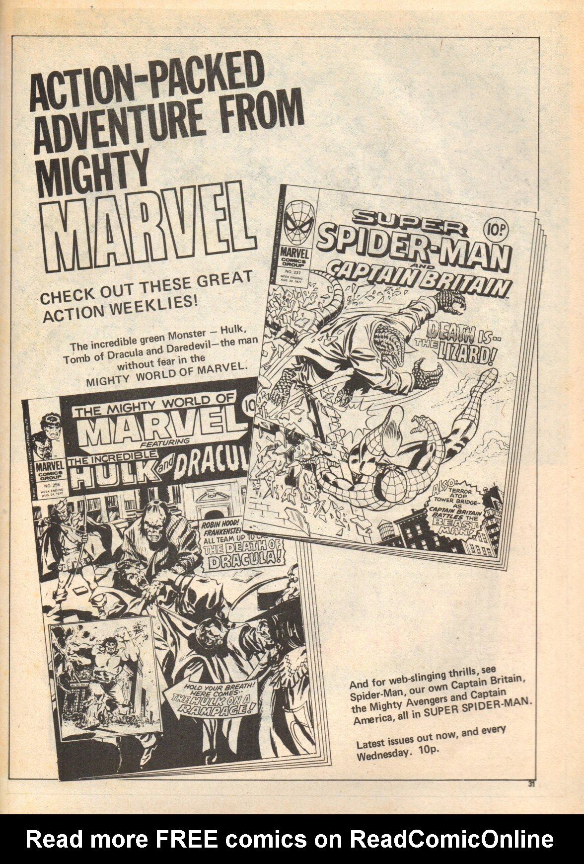 Read online Fury (1977) comic -  Issue #23 - 31