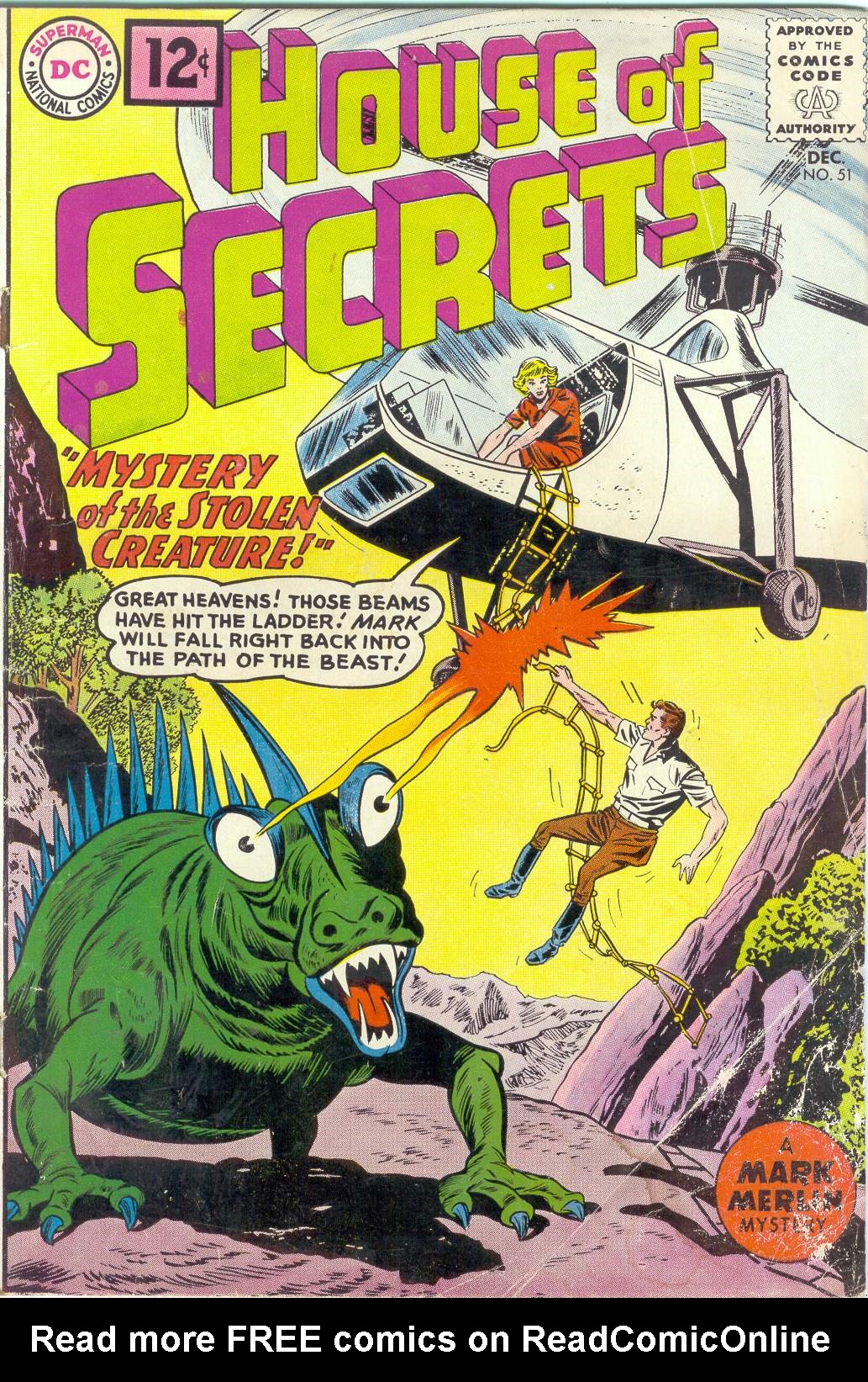 Read online House of Secrets (1956) comic -  Issue #51 - 1