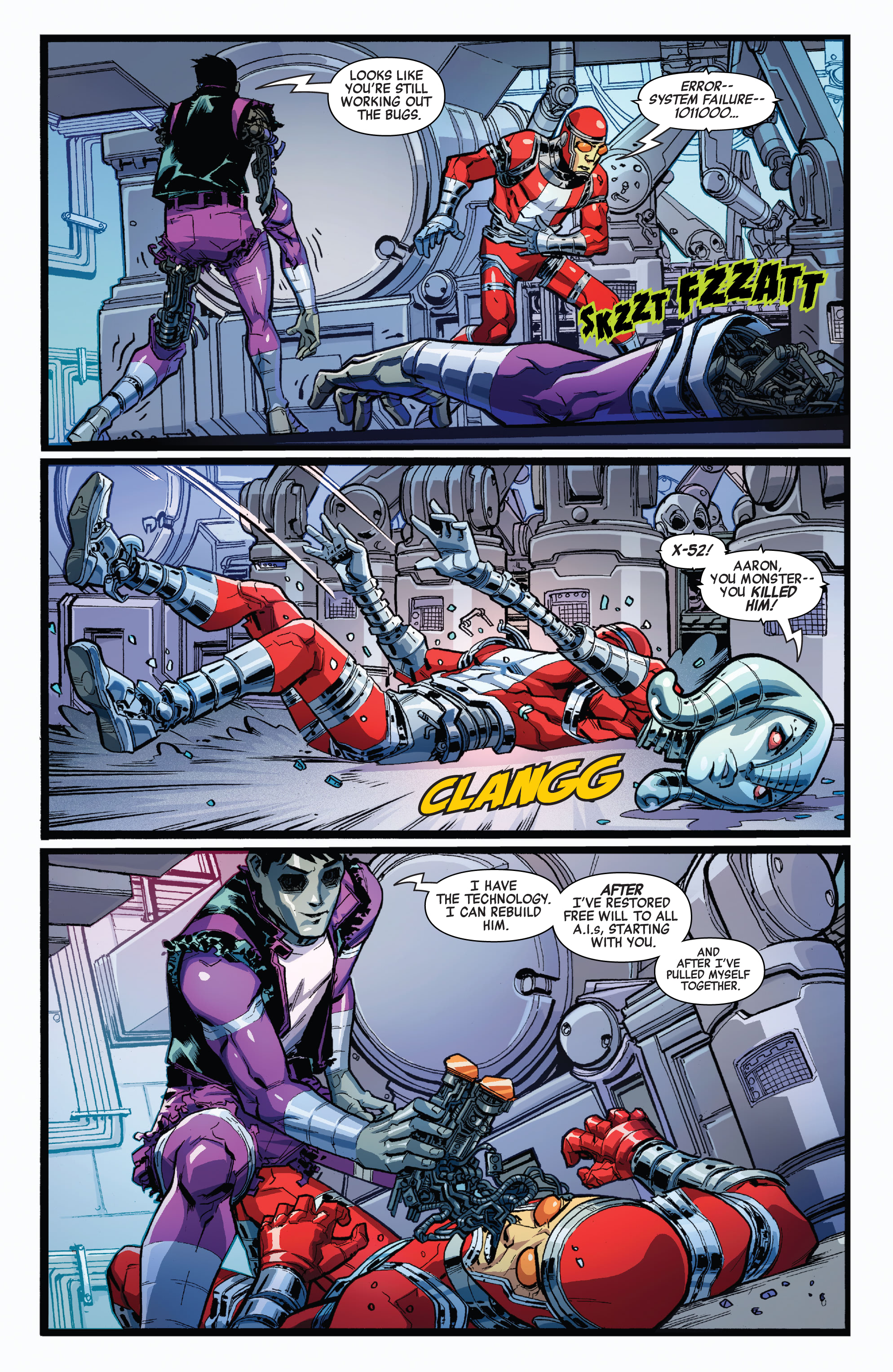 Read online 2020 Machine Man comic -  Issue #2 - 18