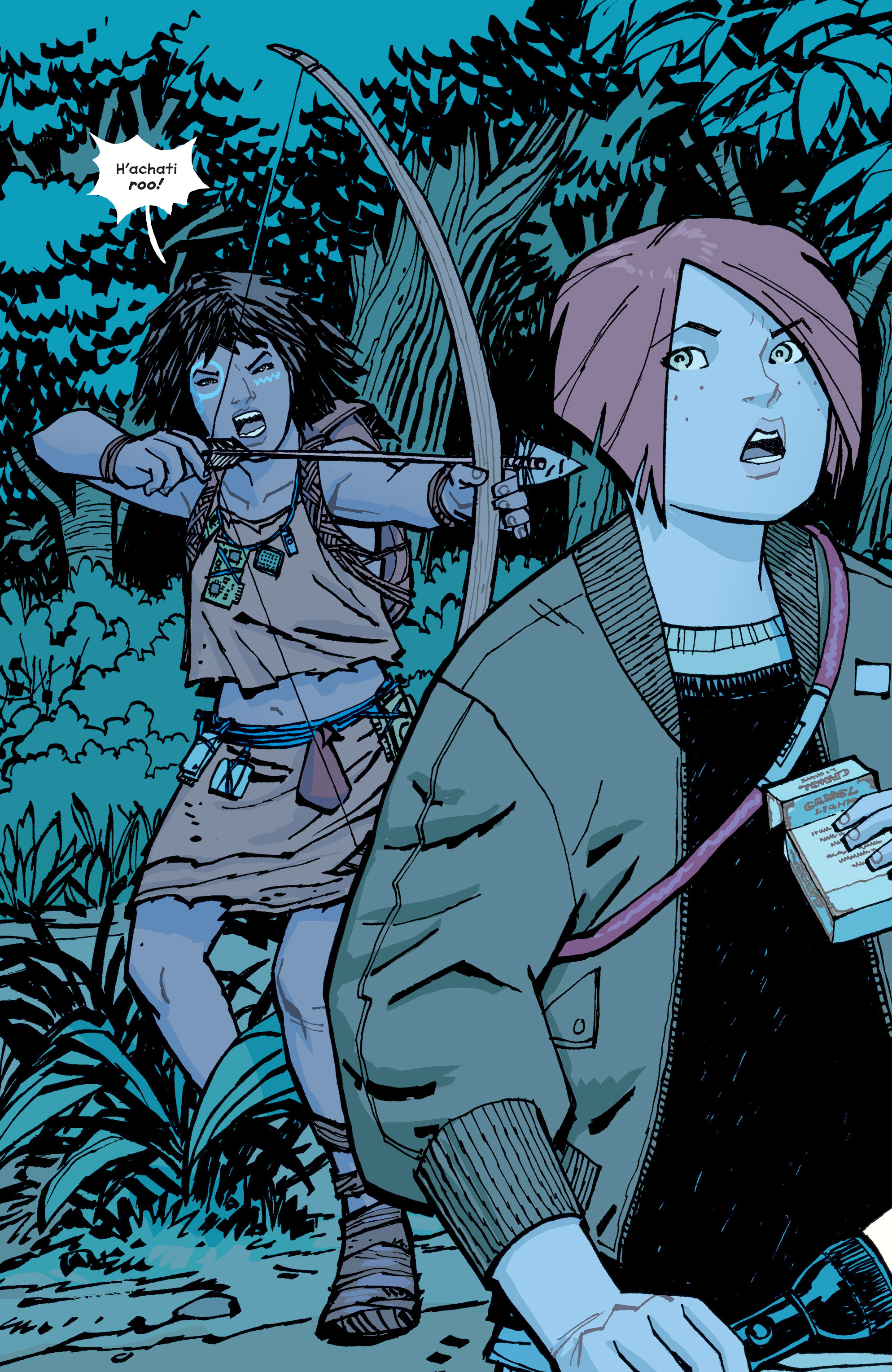 Read online Paper Girls comic -  Issue #11 - 12