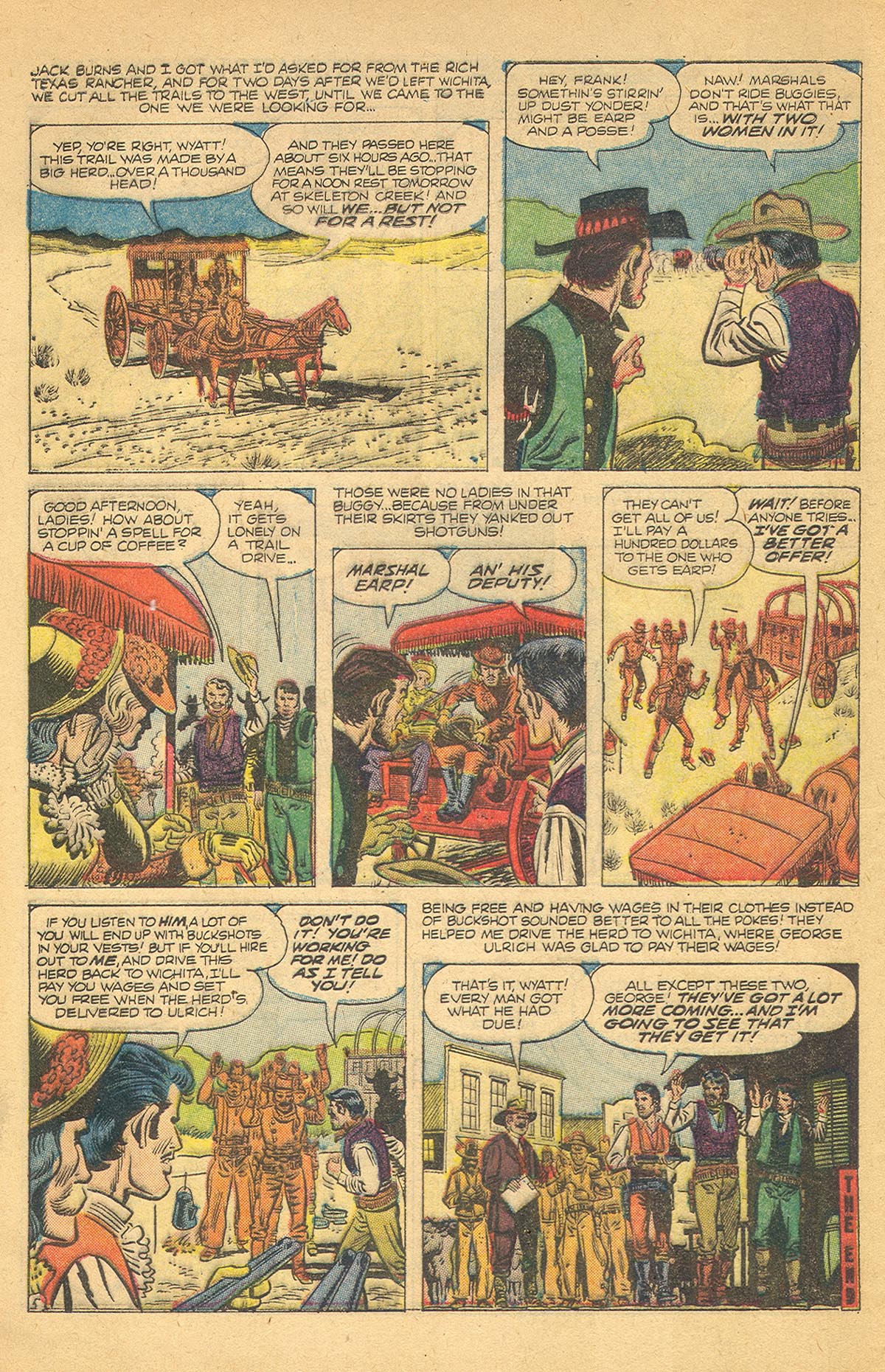 Read online Wyatt Earp comic -  Issue #6 - 32