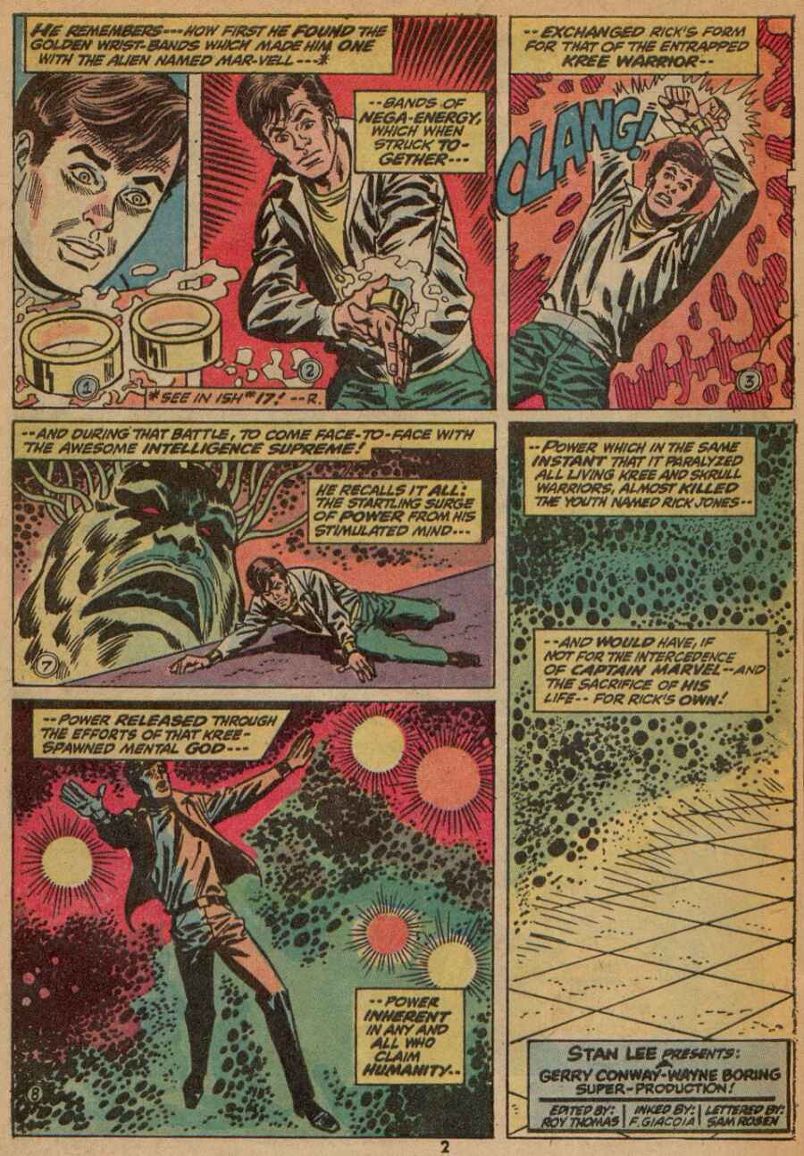 Captain Marvel (1968) Issue #22 #22 - English 3