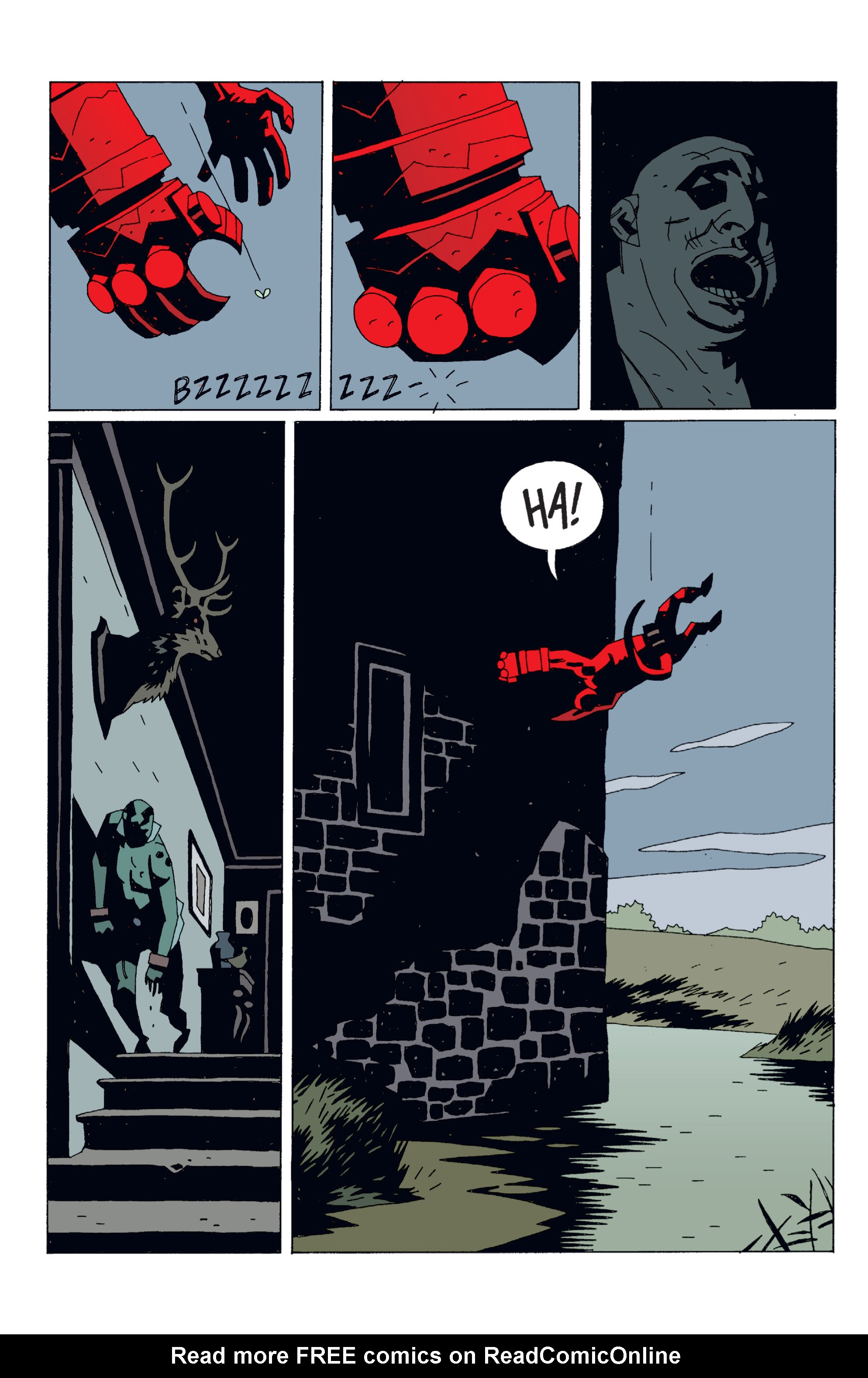 Read online Hellboy comic -  Issue #4 - 117