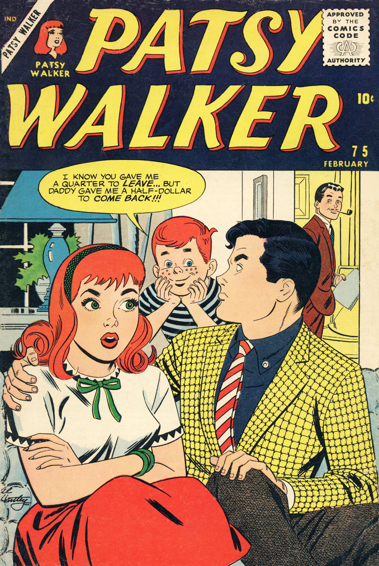 Read online Patsy Walker comic -  Issue #75 - 1