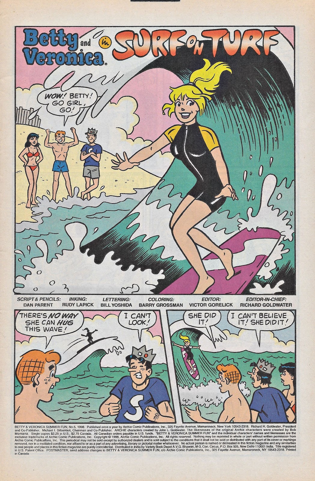Betty And Veronica: Summer Fun (1994) issue 5 - Page 3