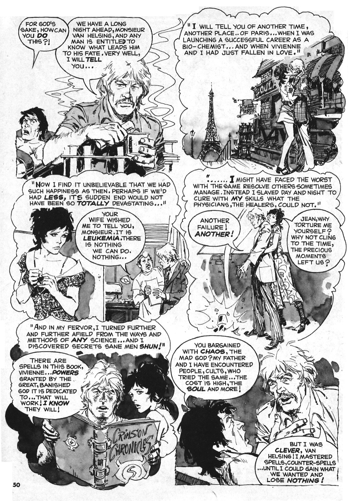 Read online Vampirella (1969) comic -  Issue #46 - 50