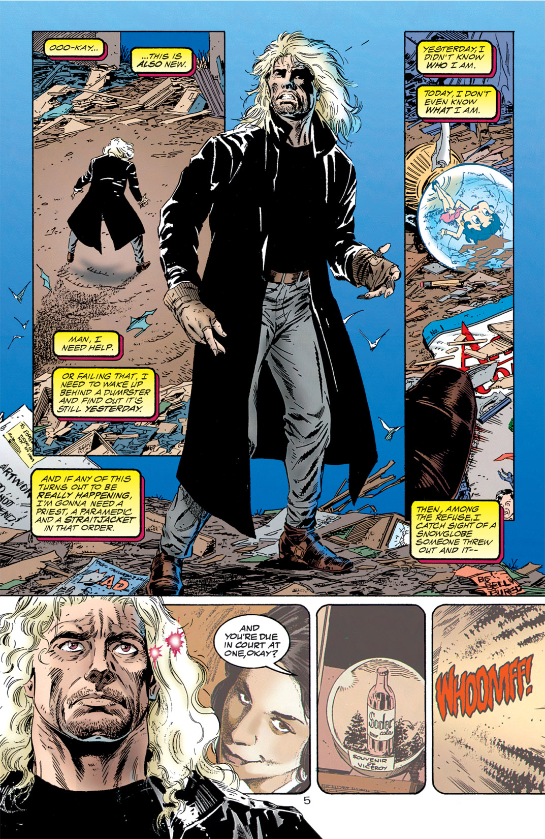 Read online Resurrection Man (1997) comic -  Issue #1 - 5