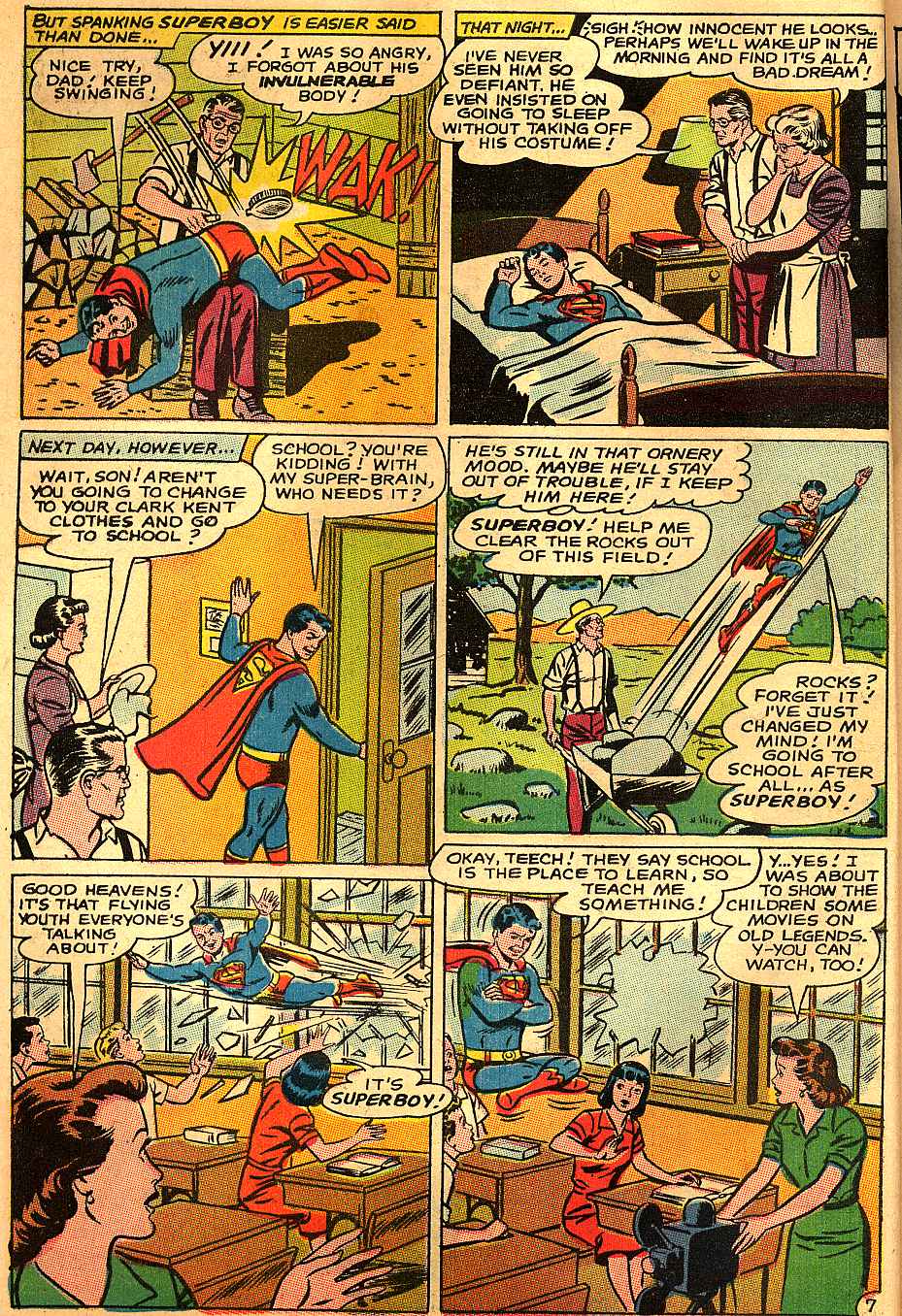Read online Superboy (1949) comic -  Issue #134 - 8