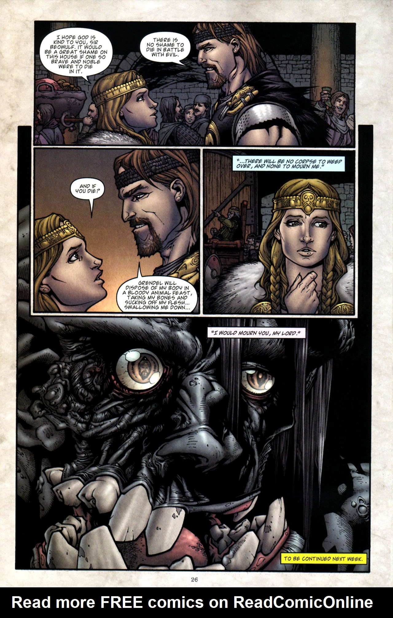 Read online Beowulf (2007) comic -  Issue #1 - 27