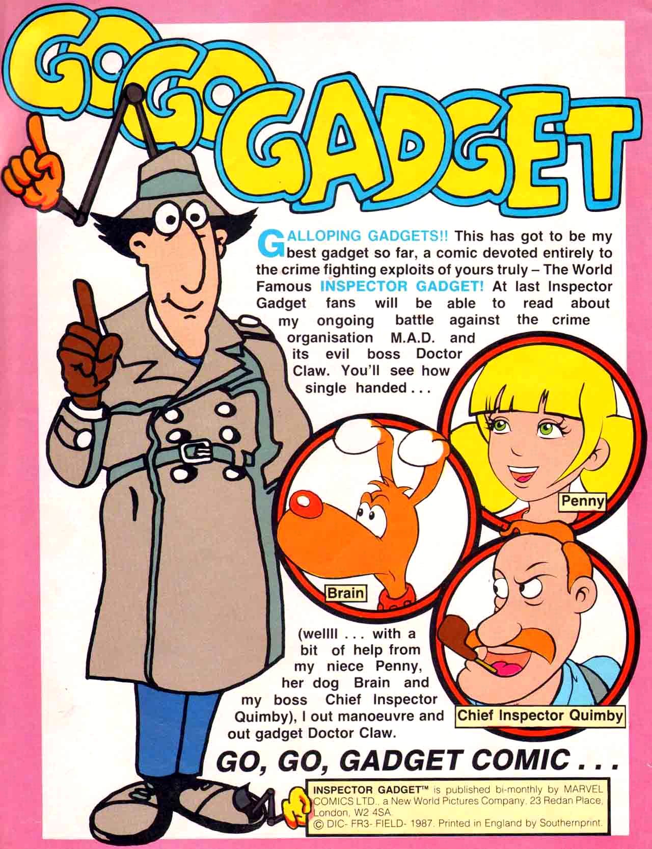 Inspector Gadget Full | Read Inspector Gadget Full comic online in high  quality. Read Full Comic online for free - Read comics online in high  quality .|viewcomiconline.com