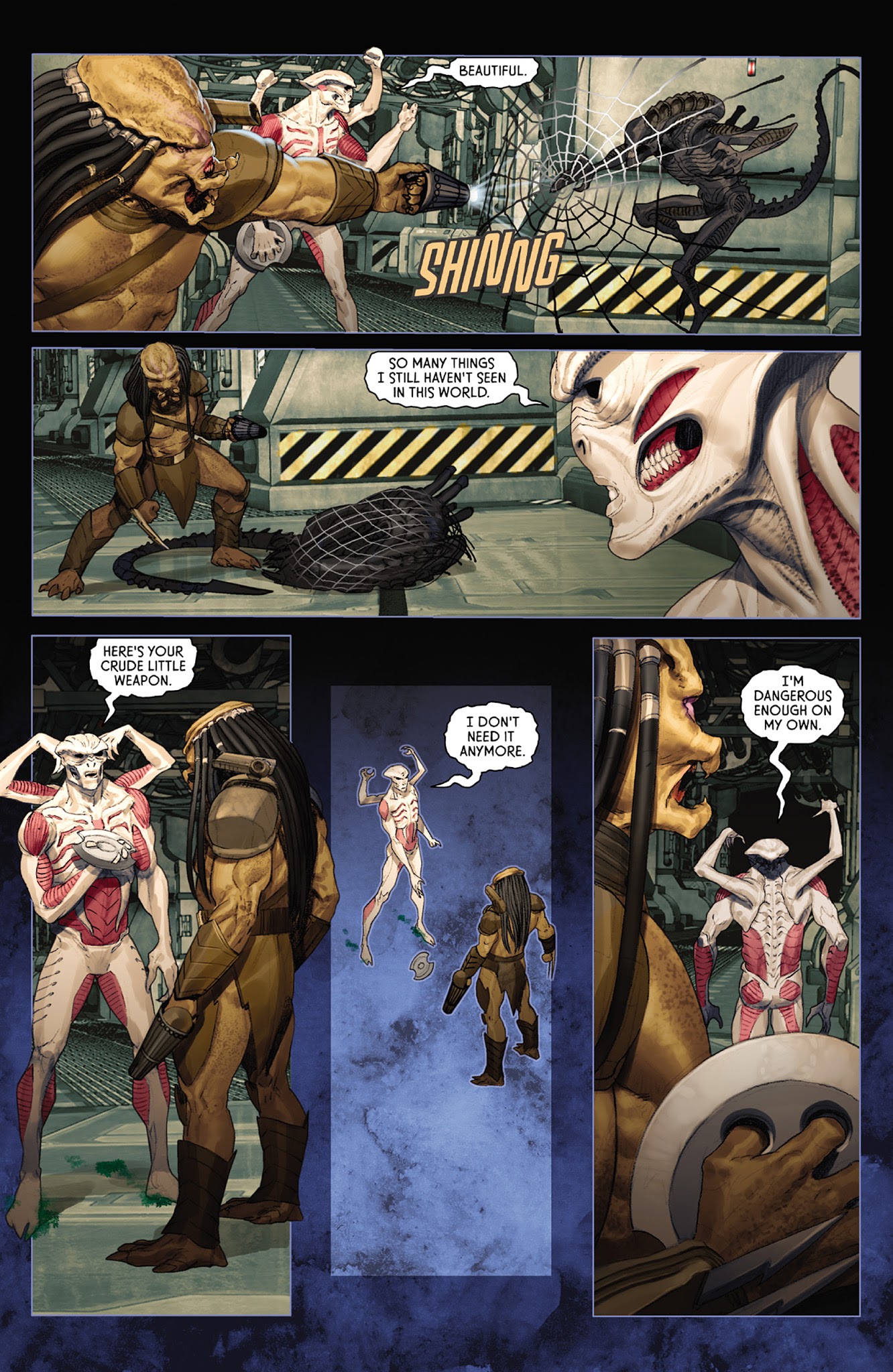 Read online Alien vs. Predator: Fire and Stone comic -  Issue #3 - 13