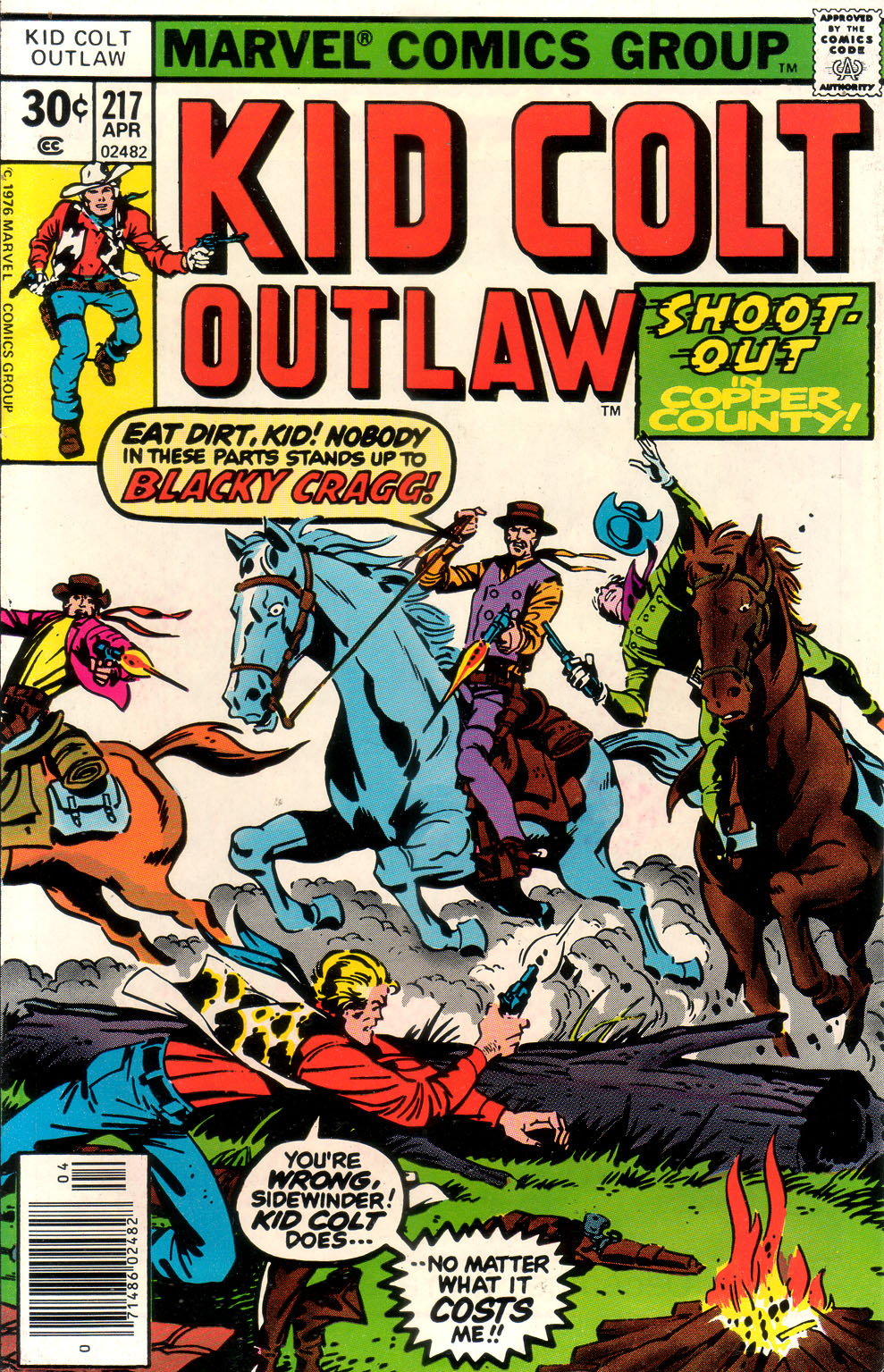 Read online Kid Colt Outlaw comic -  Issue #217 - 1