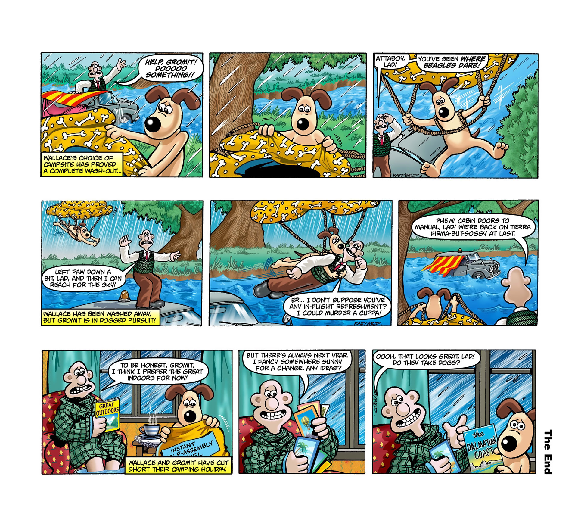 Read online Wallace & Gromit Dailies comic -  Issue #3 - 15