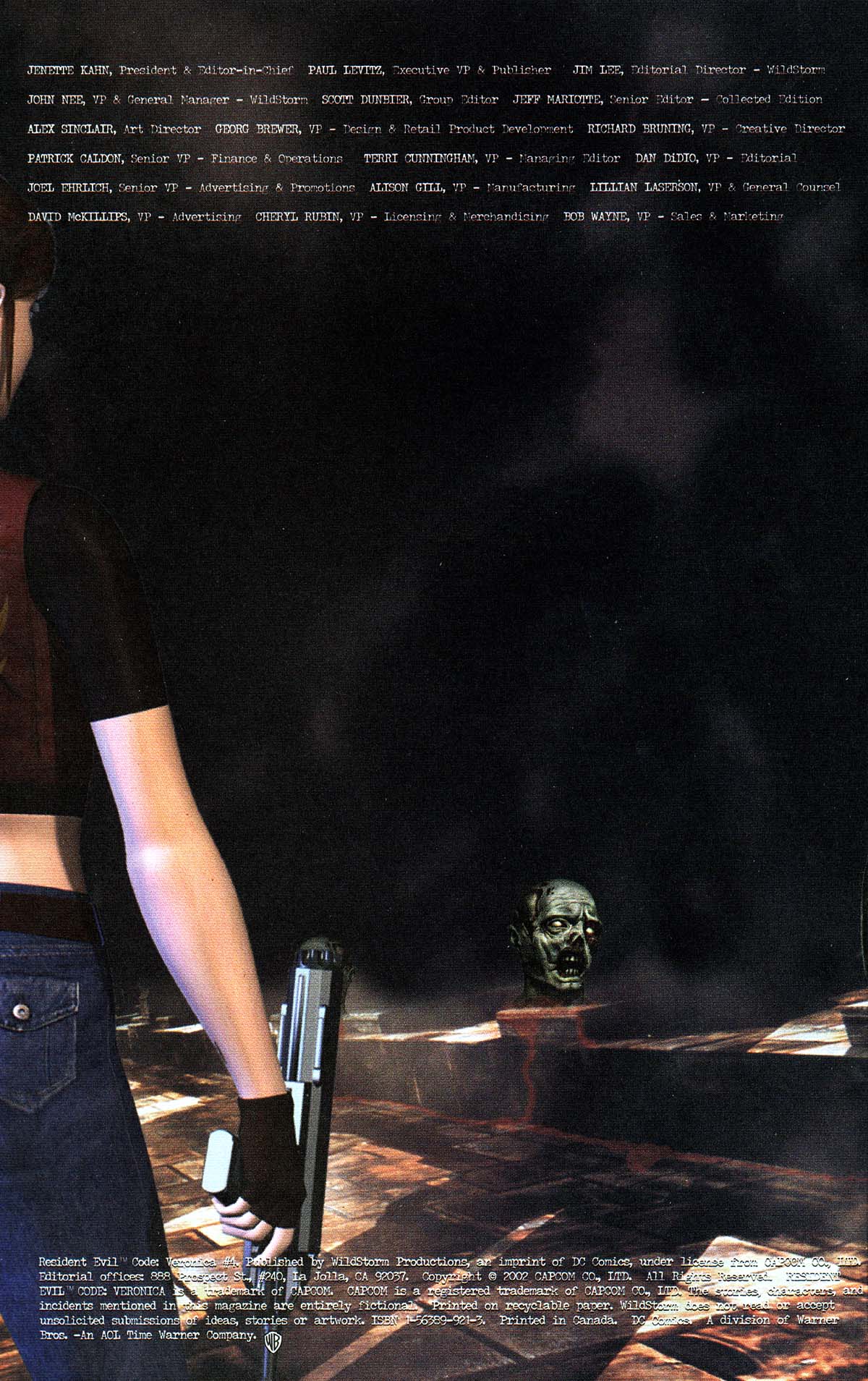 Read online Resident Evil Code: Veronica comic -  Issue #4 - 3