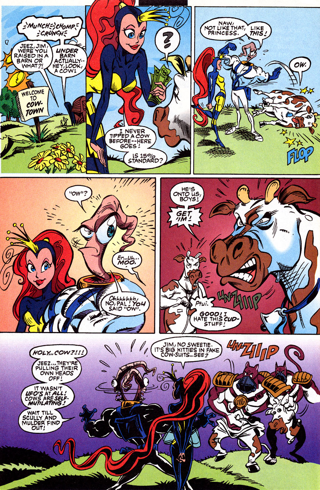 Read online Earthworm Jim comic -  Issue #1 - 8