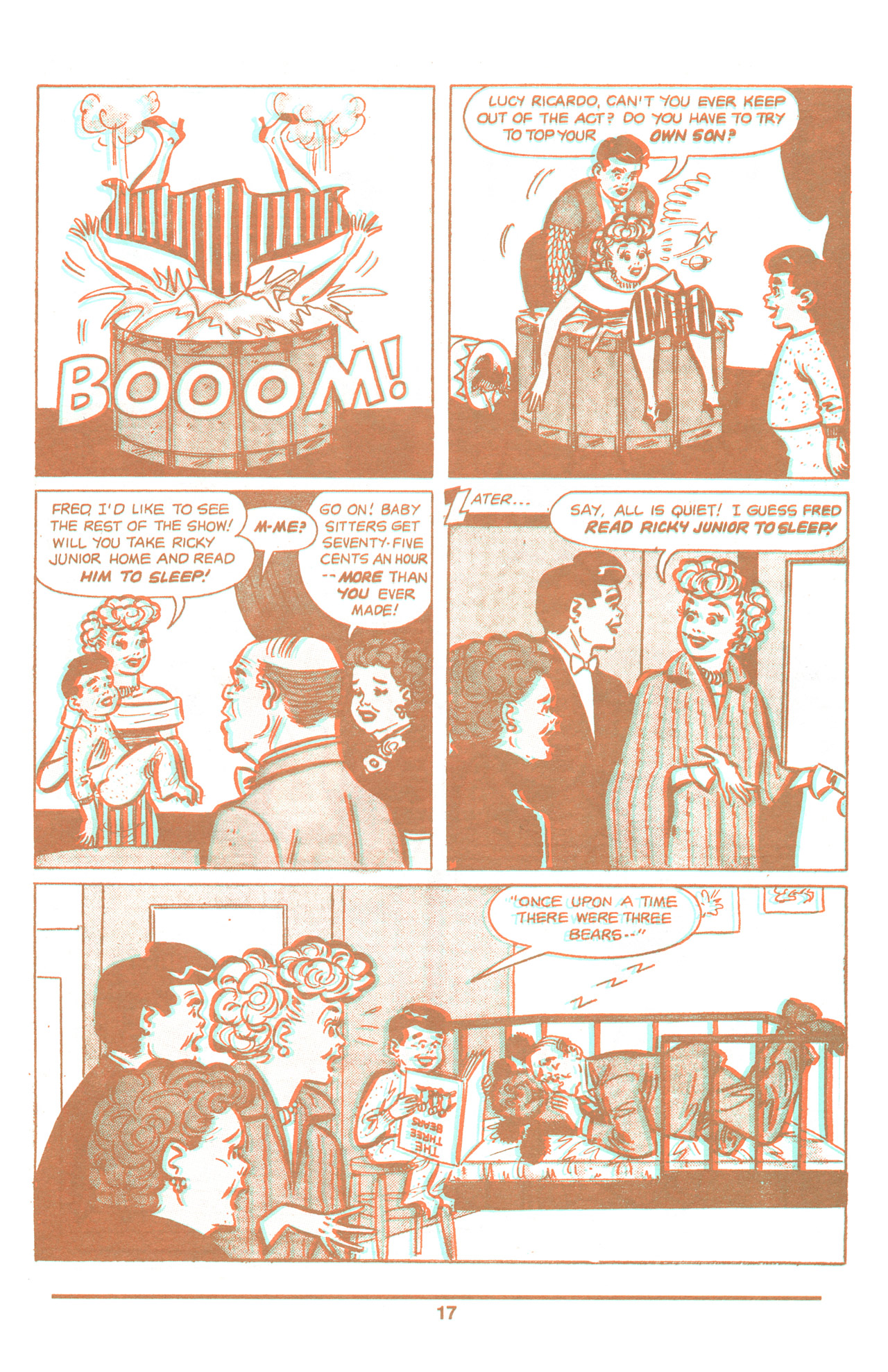 Read online I Love Lucy in 3-D comic -  Issue # Full - 19