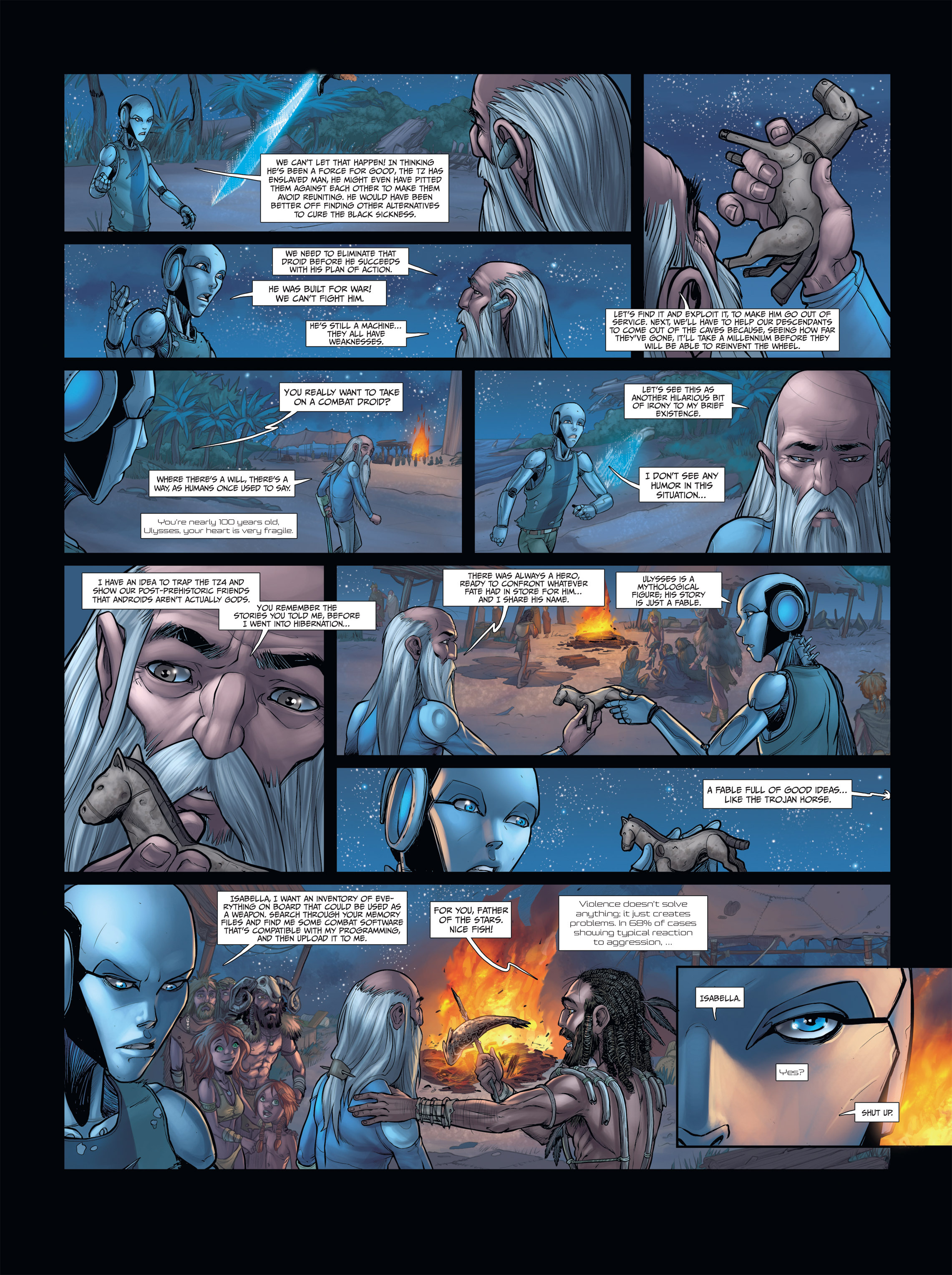 Read online Androïds comic -  Issue #2 - 38