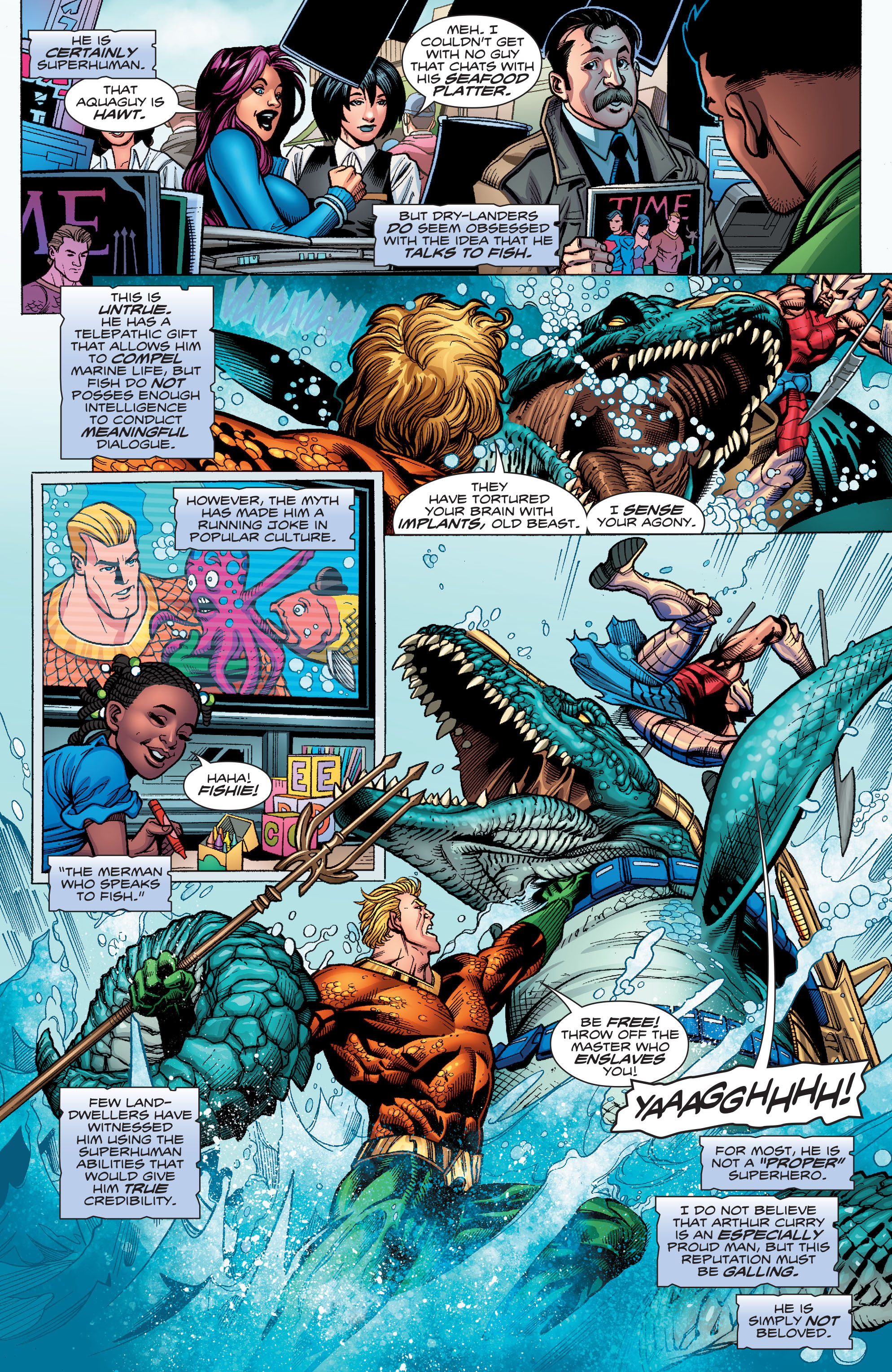 Read online Aquaman: Rebirth comic -  Issue #Aquaman: Rebirth Full - 12