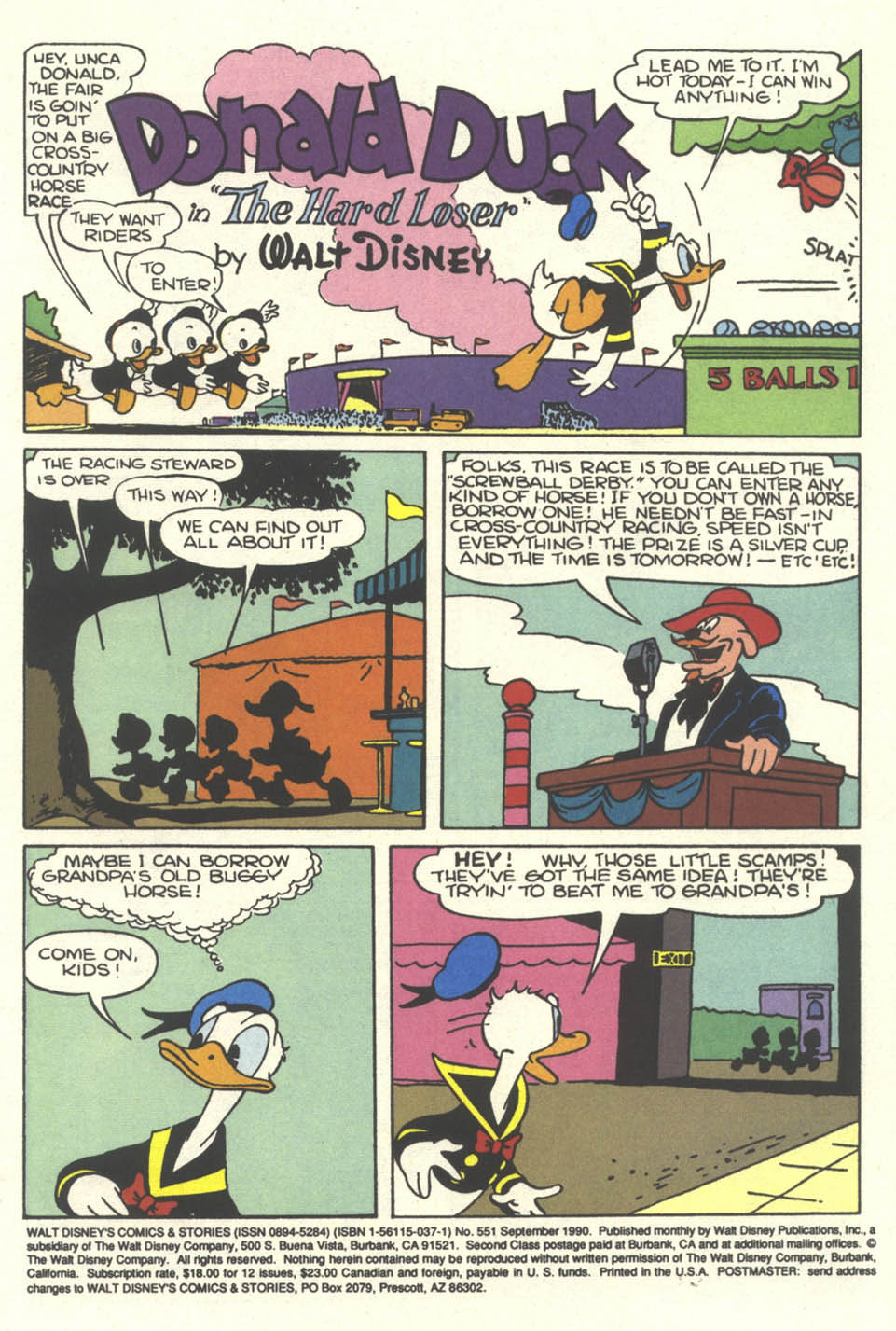 Read online Walt Disney's Comics and Stories comic -  Issue #551 - 3