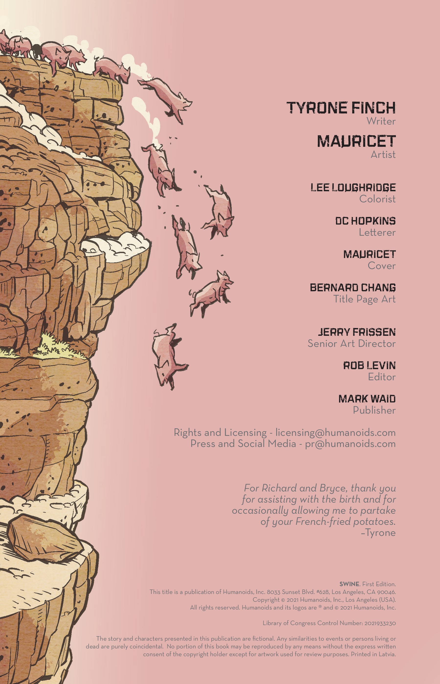 Read online Swine comic -  Issue # TPB - 3