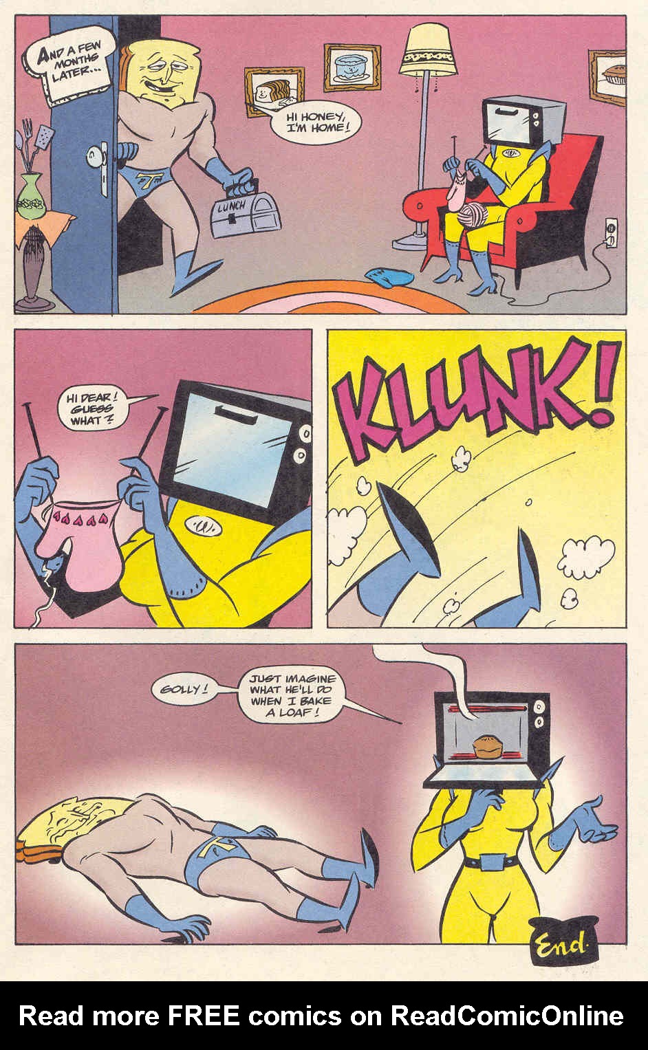 Read online The Ren & Stimpy Show comic -  Issue #18 - 19