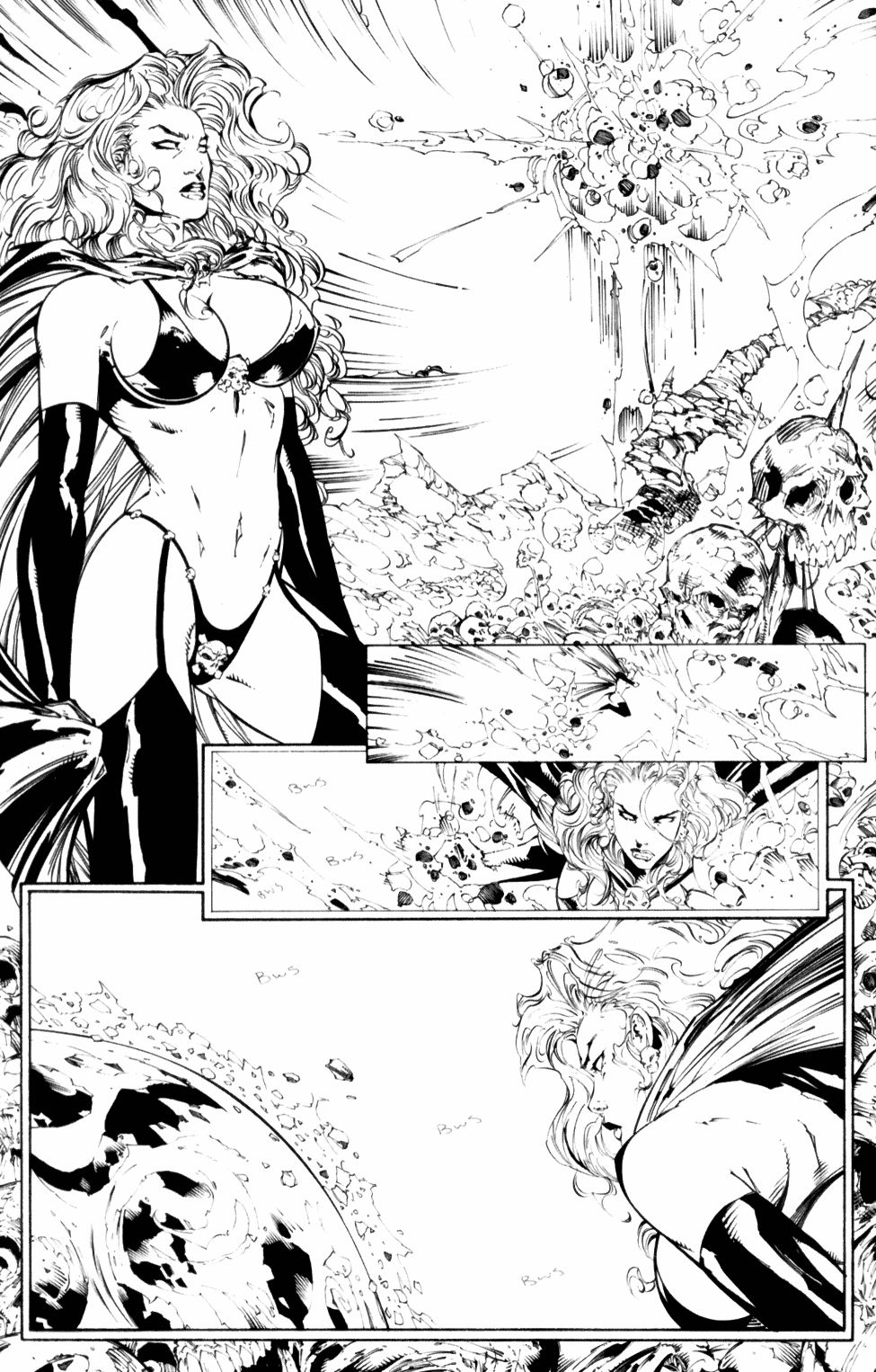 Read online Lady Death/Medieval Witchblade comic -  Issue # _Preview - 8