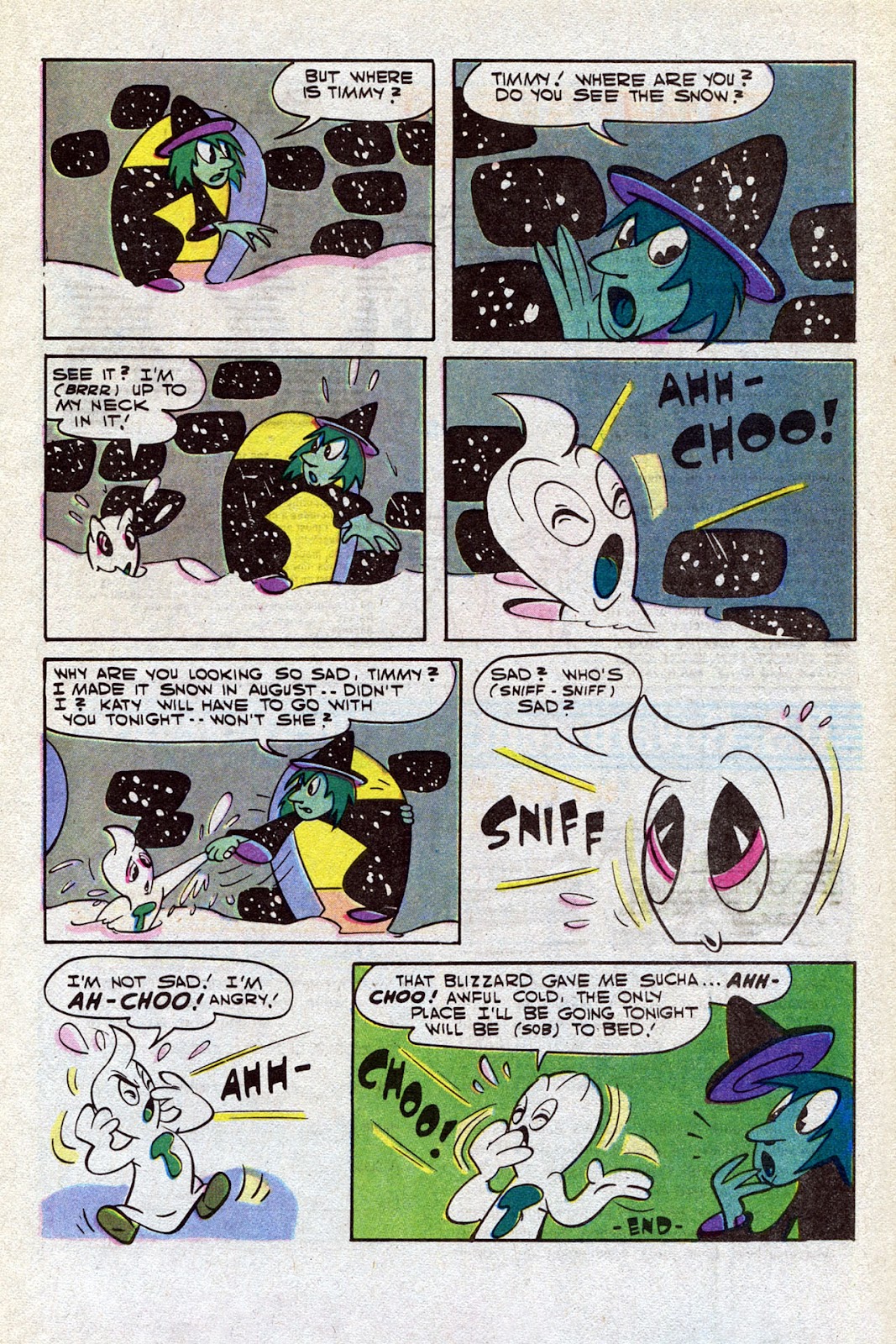 Read online Timmy the Timid Ghost comic -  Issue #25 - 15